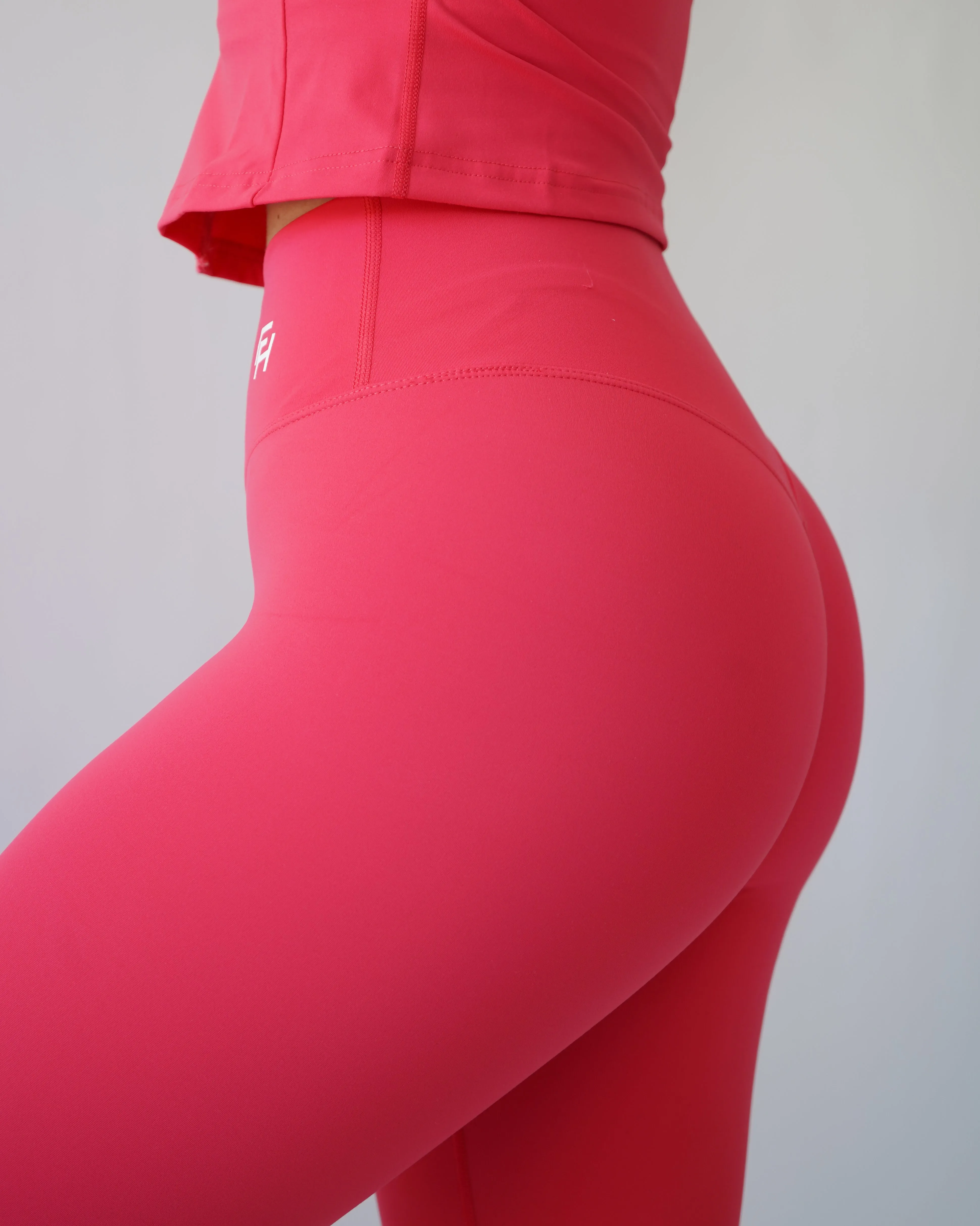 Onyx V Waist Leggings - Fruit Punch sold by First Health Apparel product image thumbnail 4