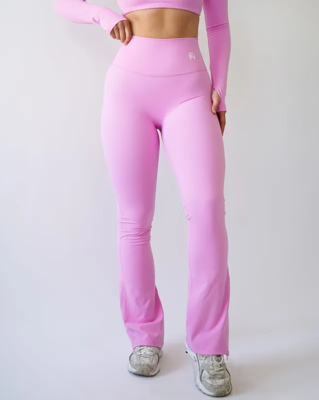 Onyx Flare Leggings - Sorbet sold by First Health Apparel