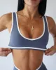 Contrast Sports Bra - Vintage Navy sold by First Health Apparel