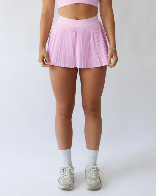Pleated Mini Skort - Sorbet sold by First Health Apparel