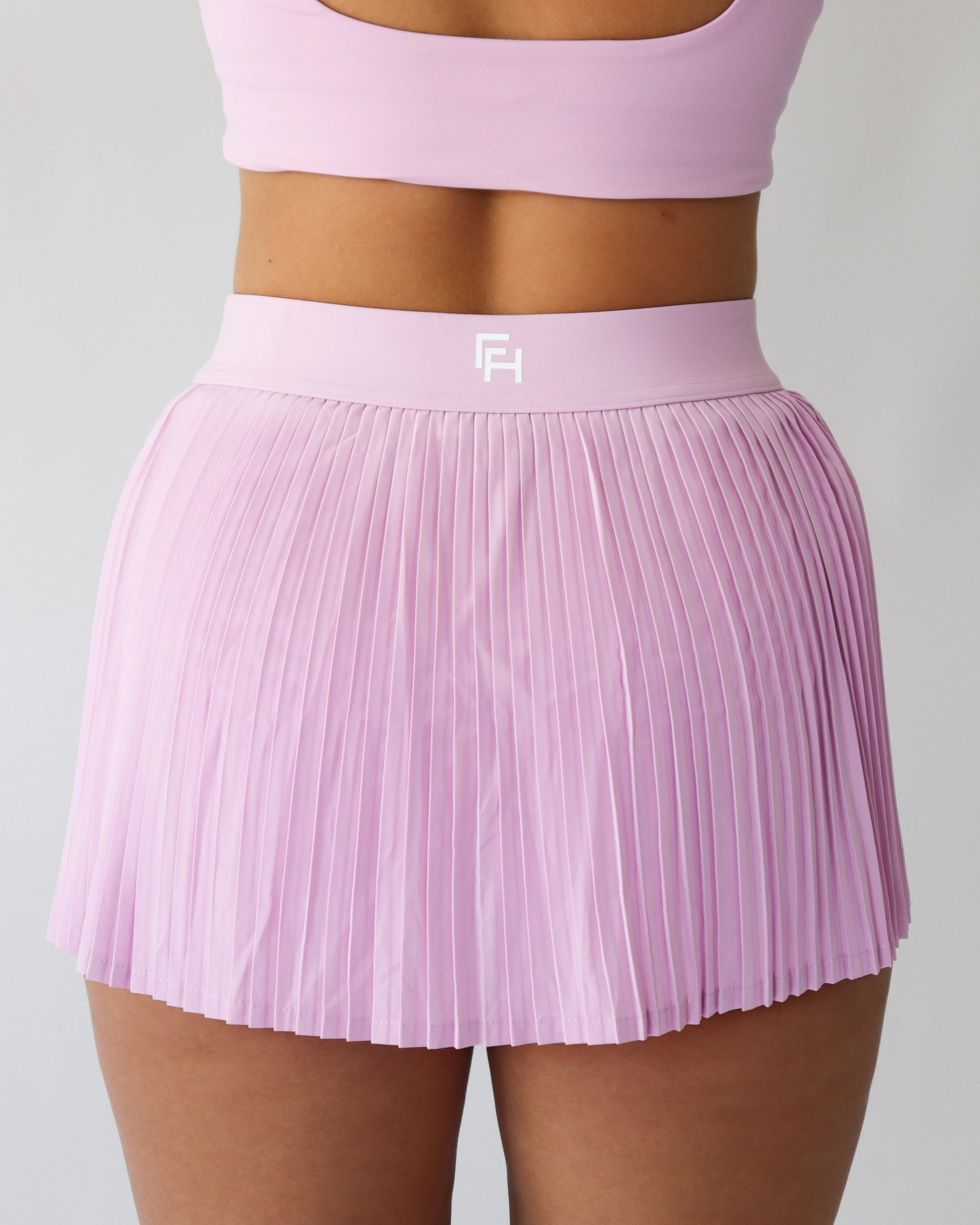 Pleated Mini Skort - Sorbet sold by First Health Apparel product image thumbnail 4
