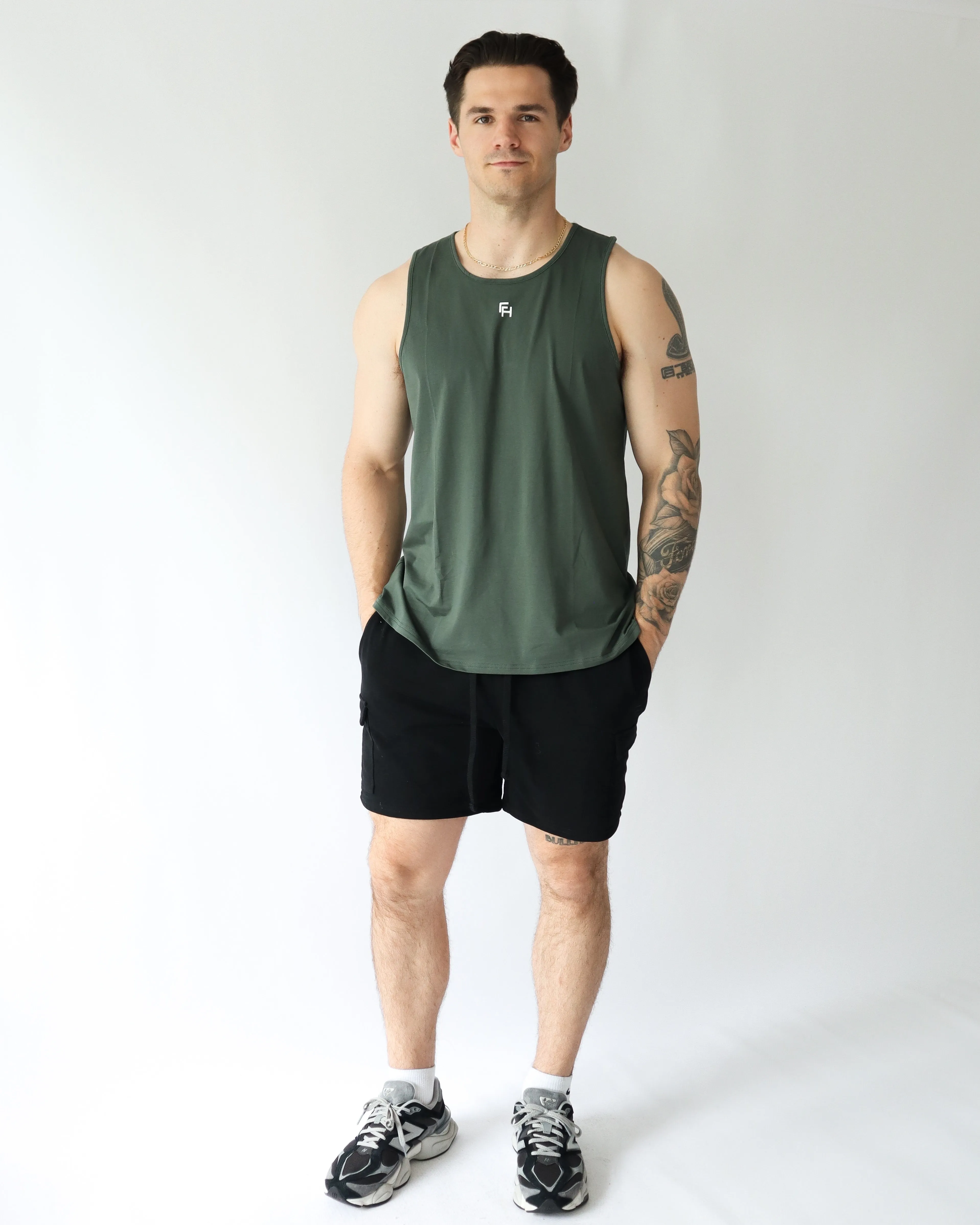 Legacy Tank - Pine sold by First Health Apparel product image thumbnail 4