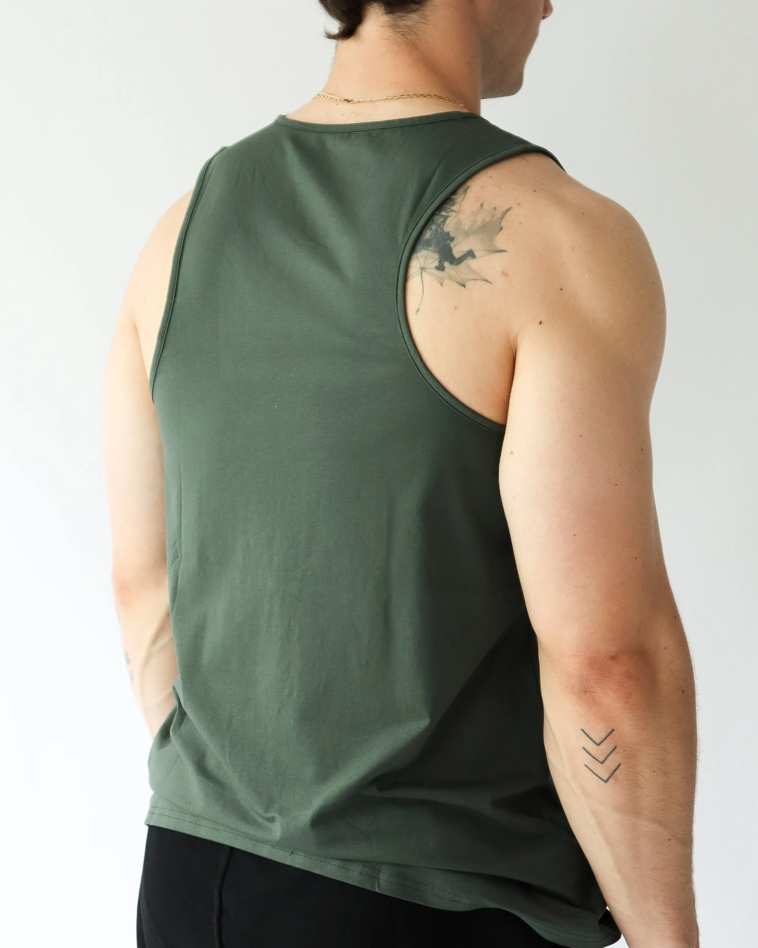Legacy Tank - Pine sold by First Health Apparel product image thumbnail 2