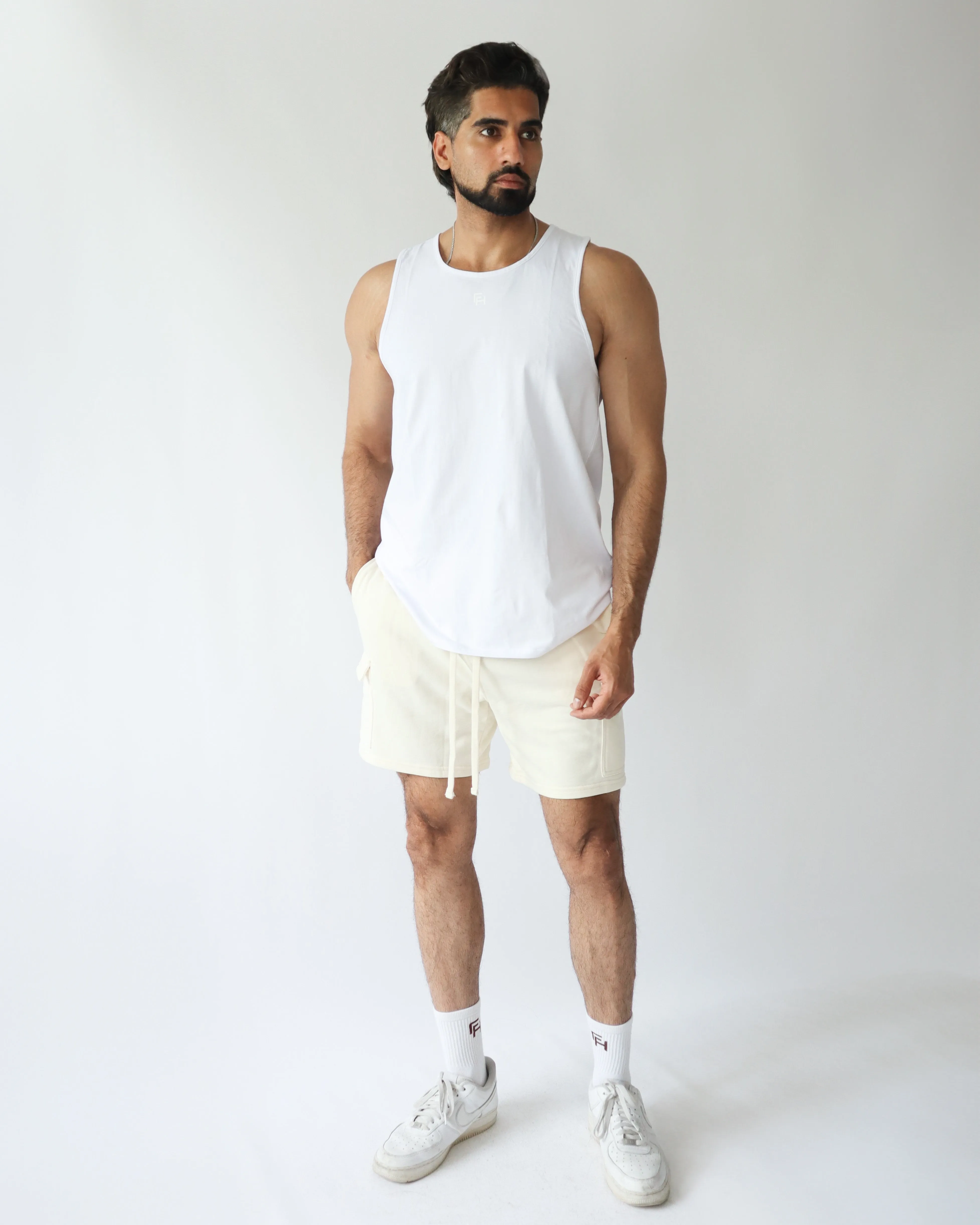 Legacy Tank - White sold by First Health Apparel product image thumbnail 3