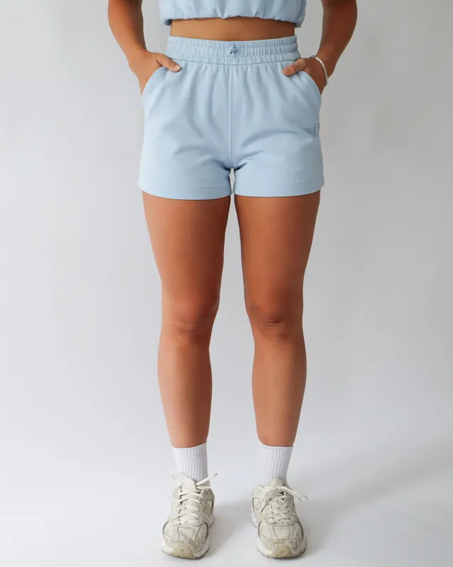 Lounge Shorts 3.5" - Sky sold by First Health Apparel