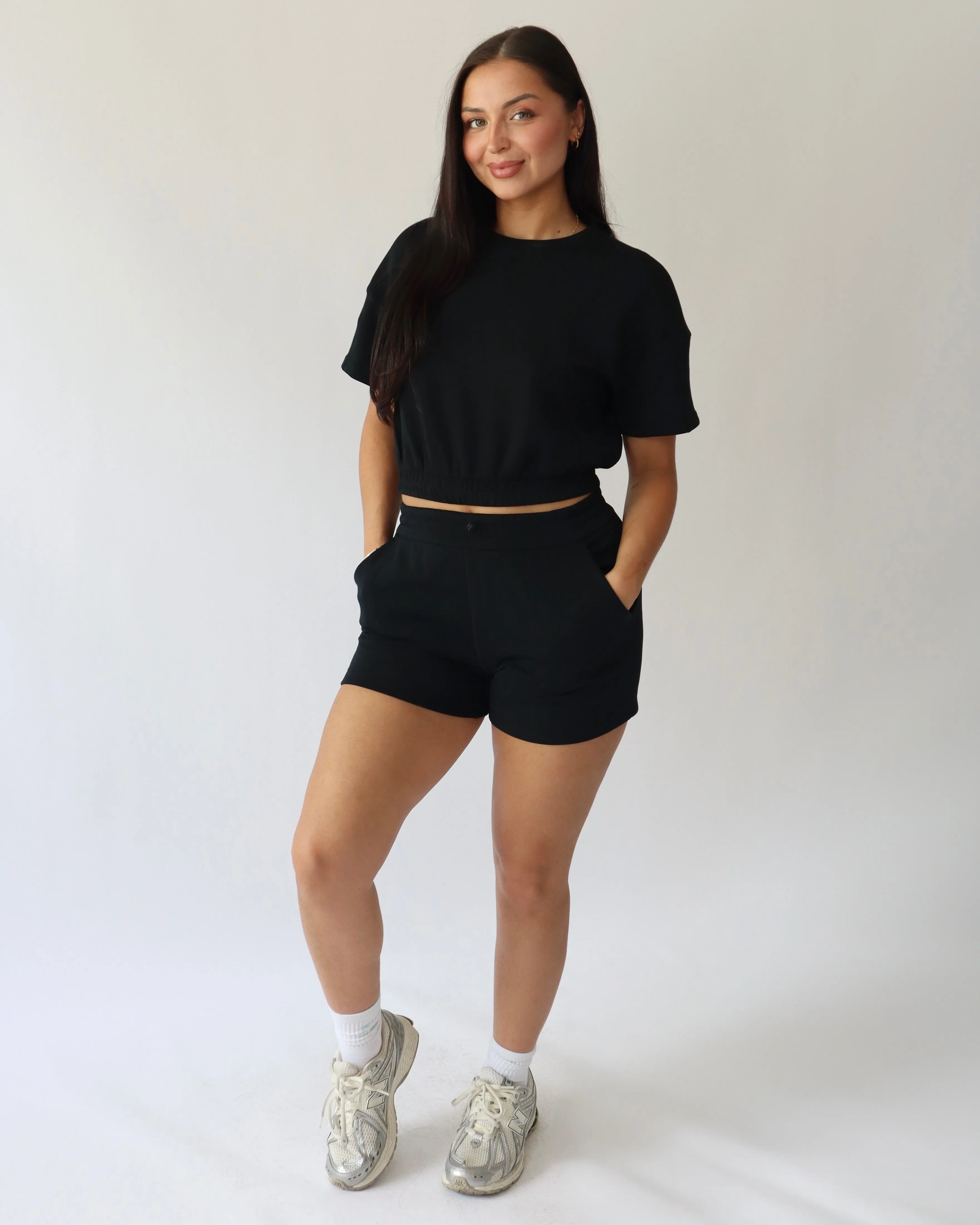 Lounge Shorts 3.5" - Black sold by First Health Apparel product image thumbnail 3