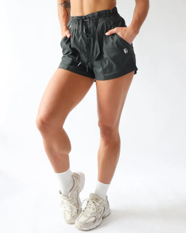 Training Shorts 4.5" - Graphite sold by First Health Apparel