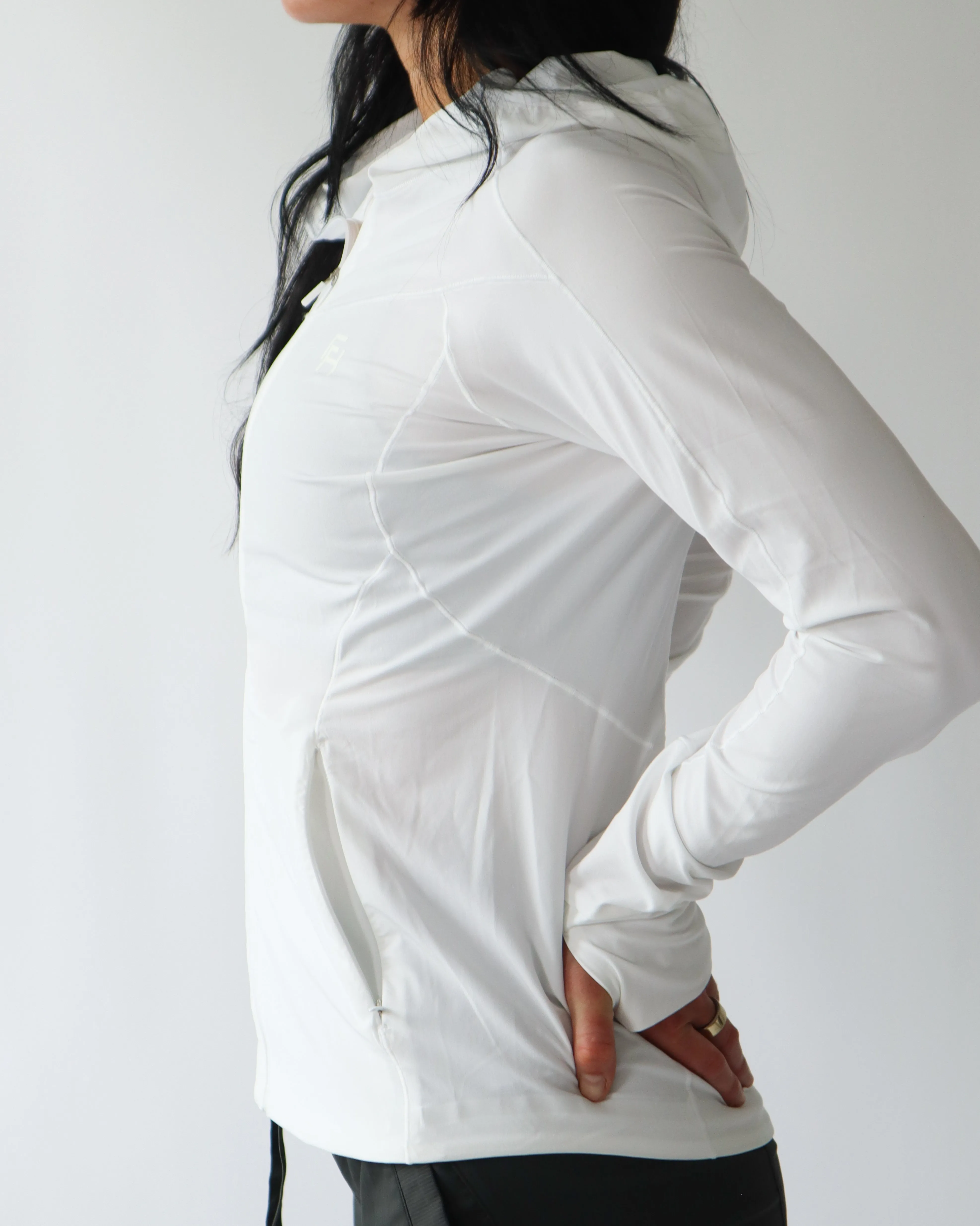 Training Jacket - White sold by First Health Apparel product image thumbnail 3