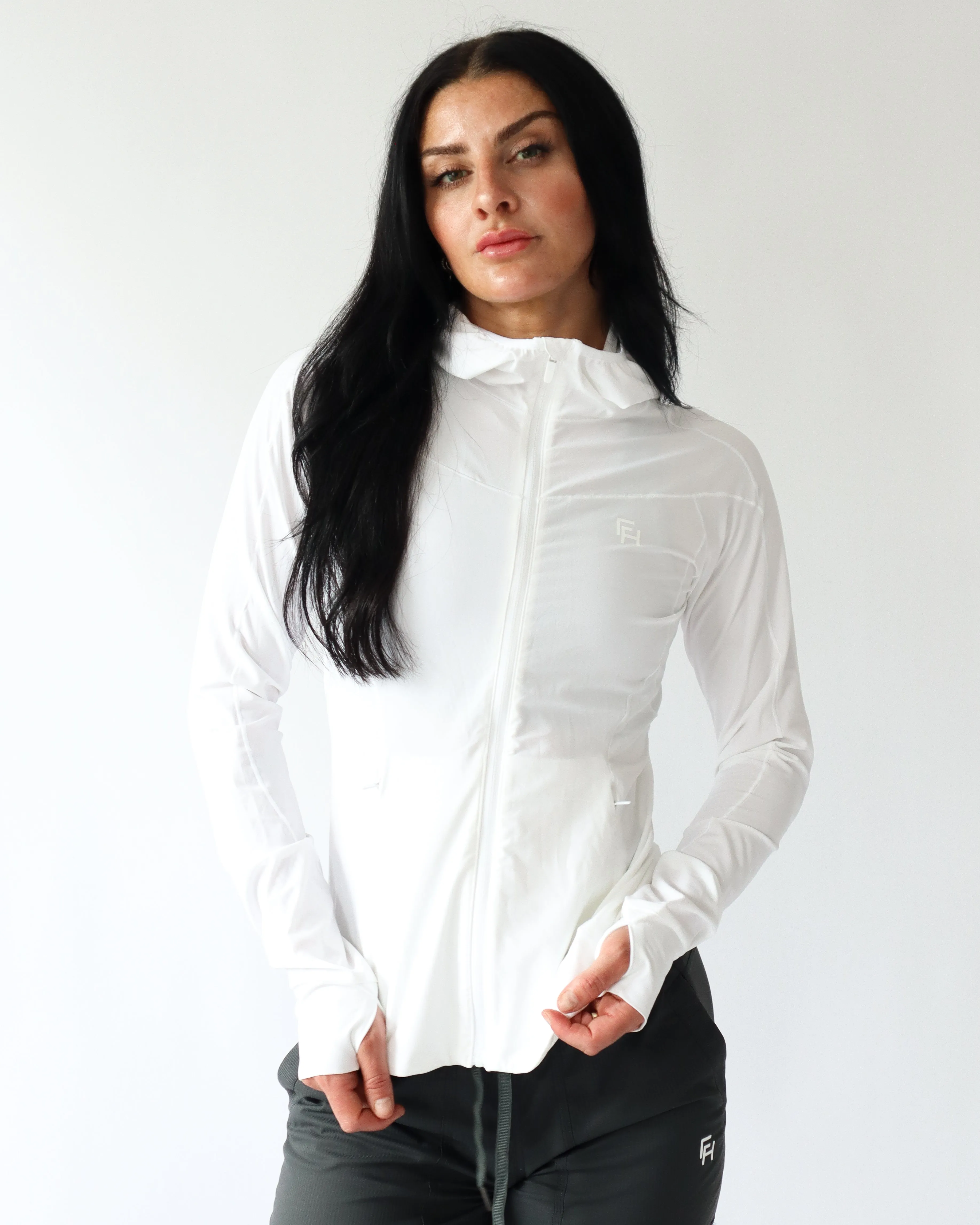 Training Jacket - White sold by First Health Apparel