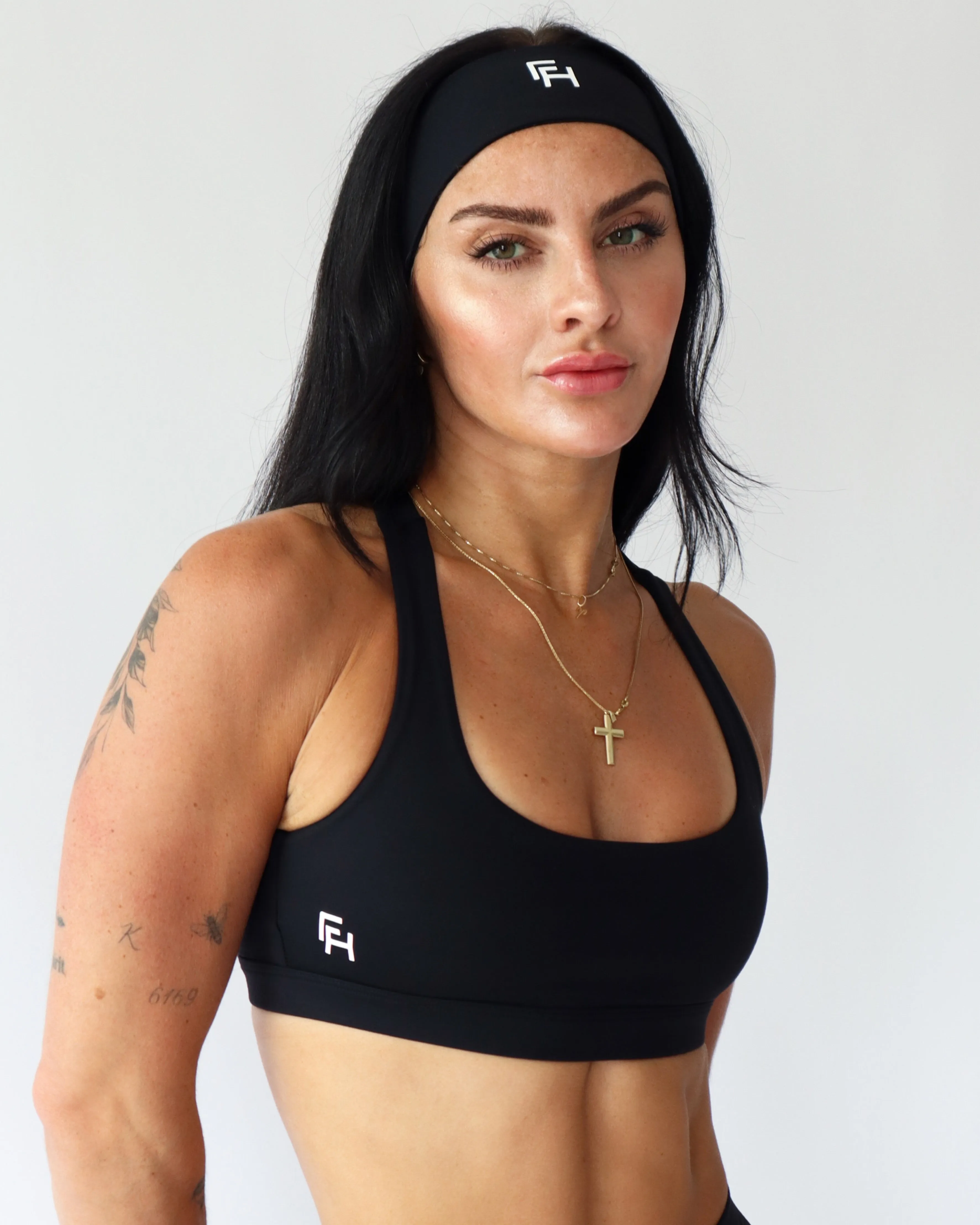 Flow Sports Bra - Black sold by First Health Apparel