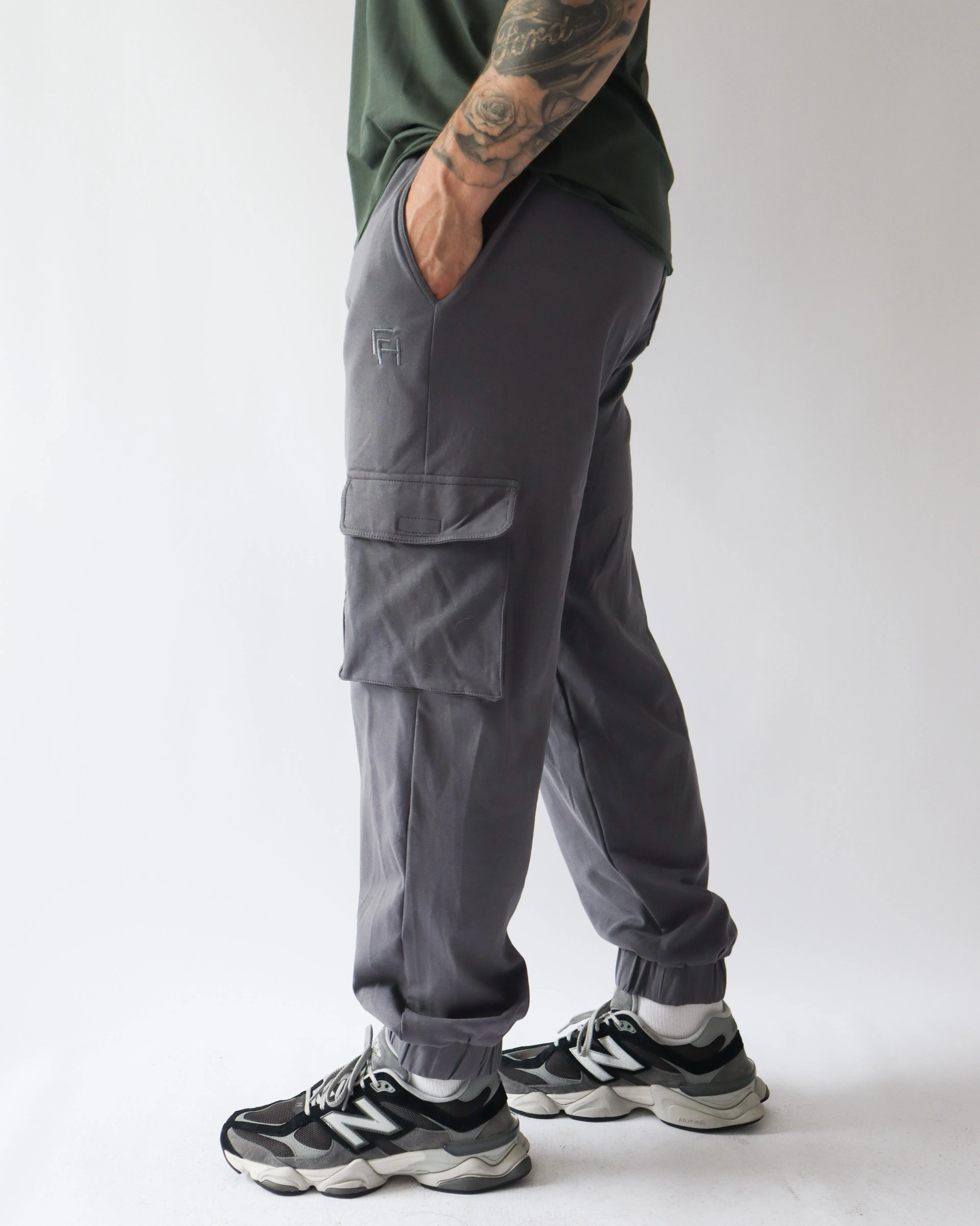 Legacy Cargo Joggers - Iron sold by First Health Apparel product image thumbnail 3