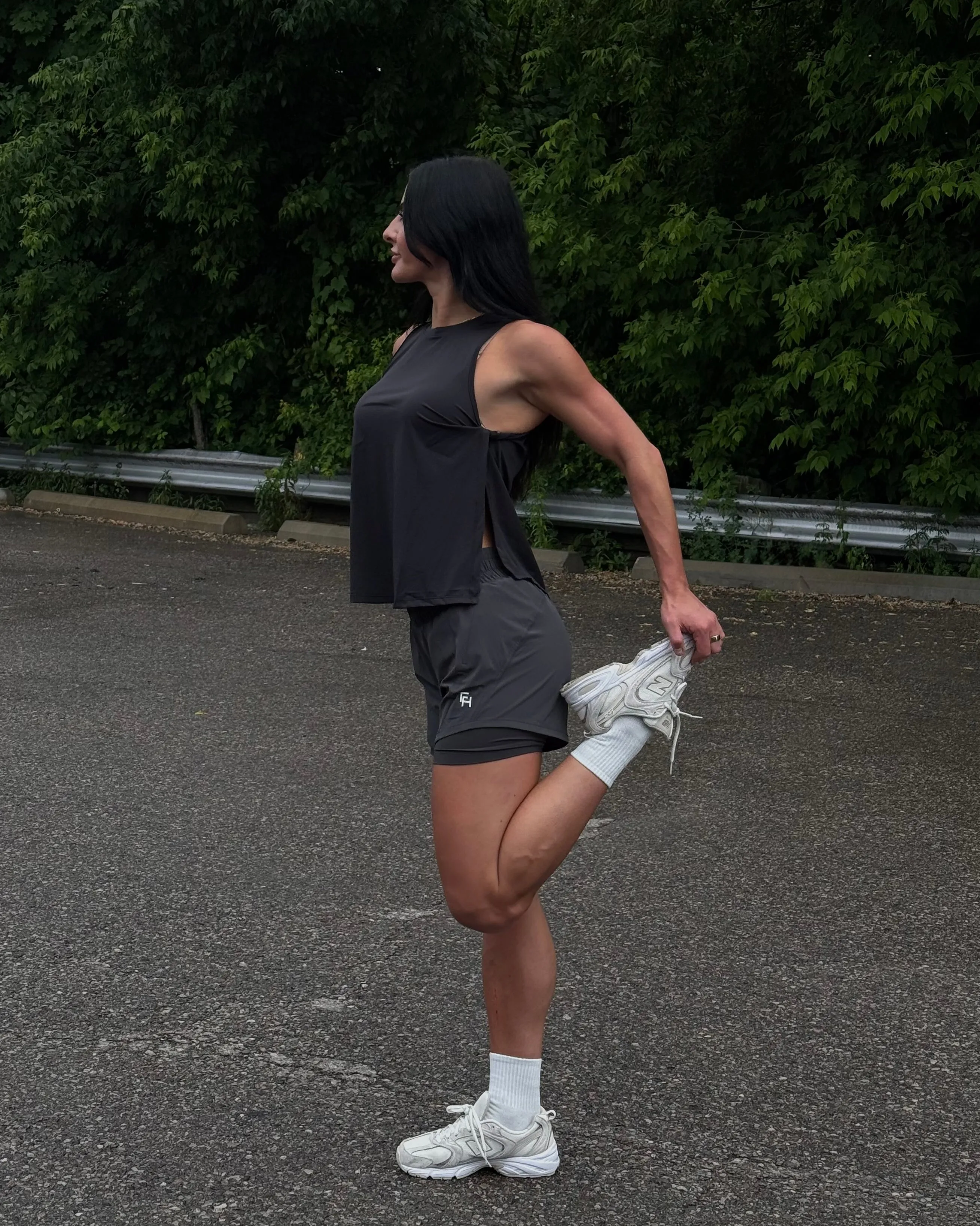 Ultimate Running Shorts - Iron sold by First Health Apparel product image thumbnail 2