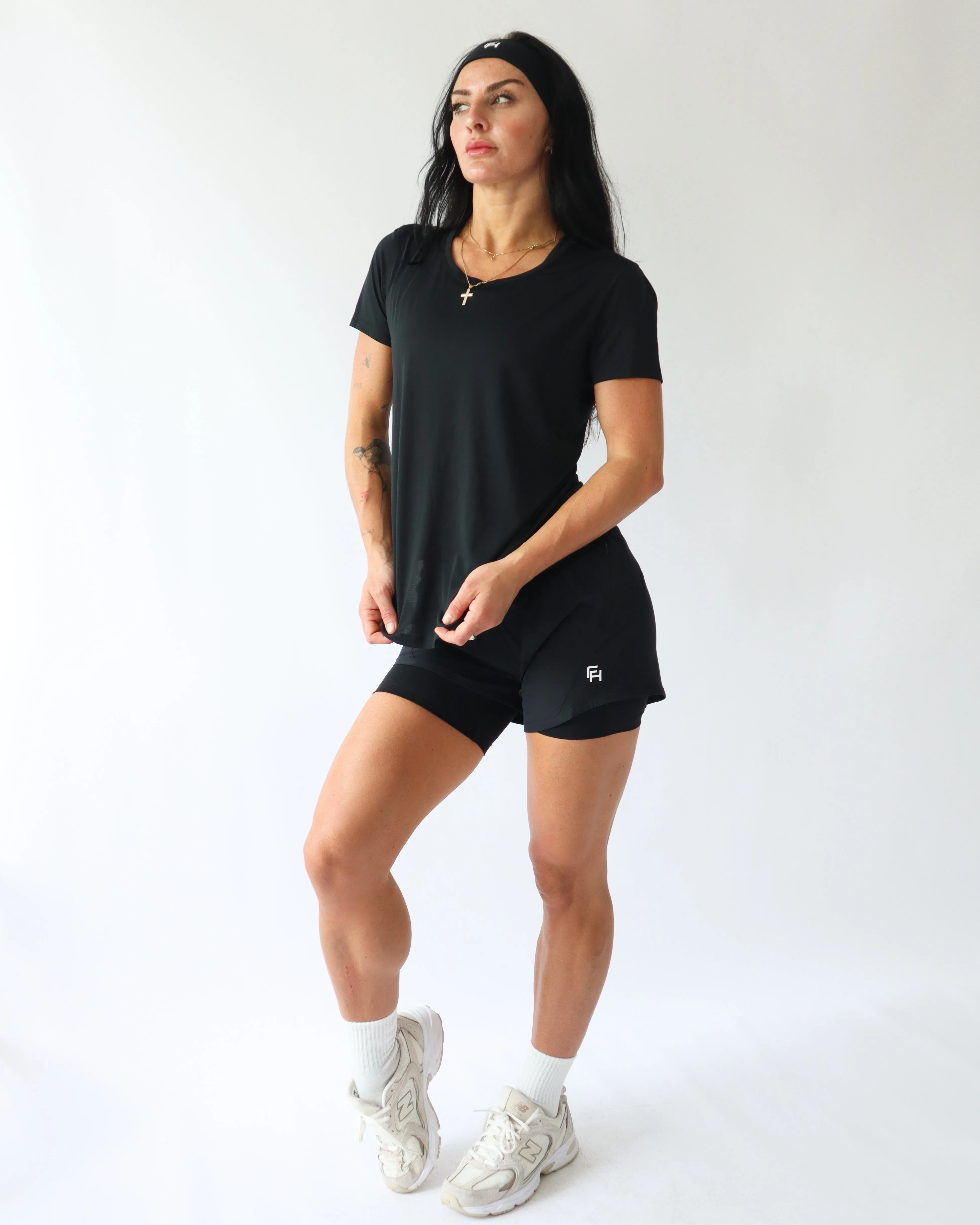 Ultimate Running T-Shirt - Black sold by First Health Apparel product image thumbnail 4