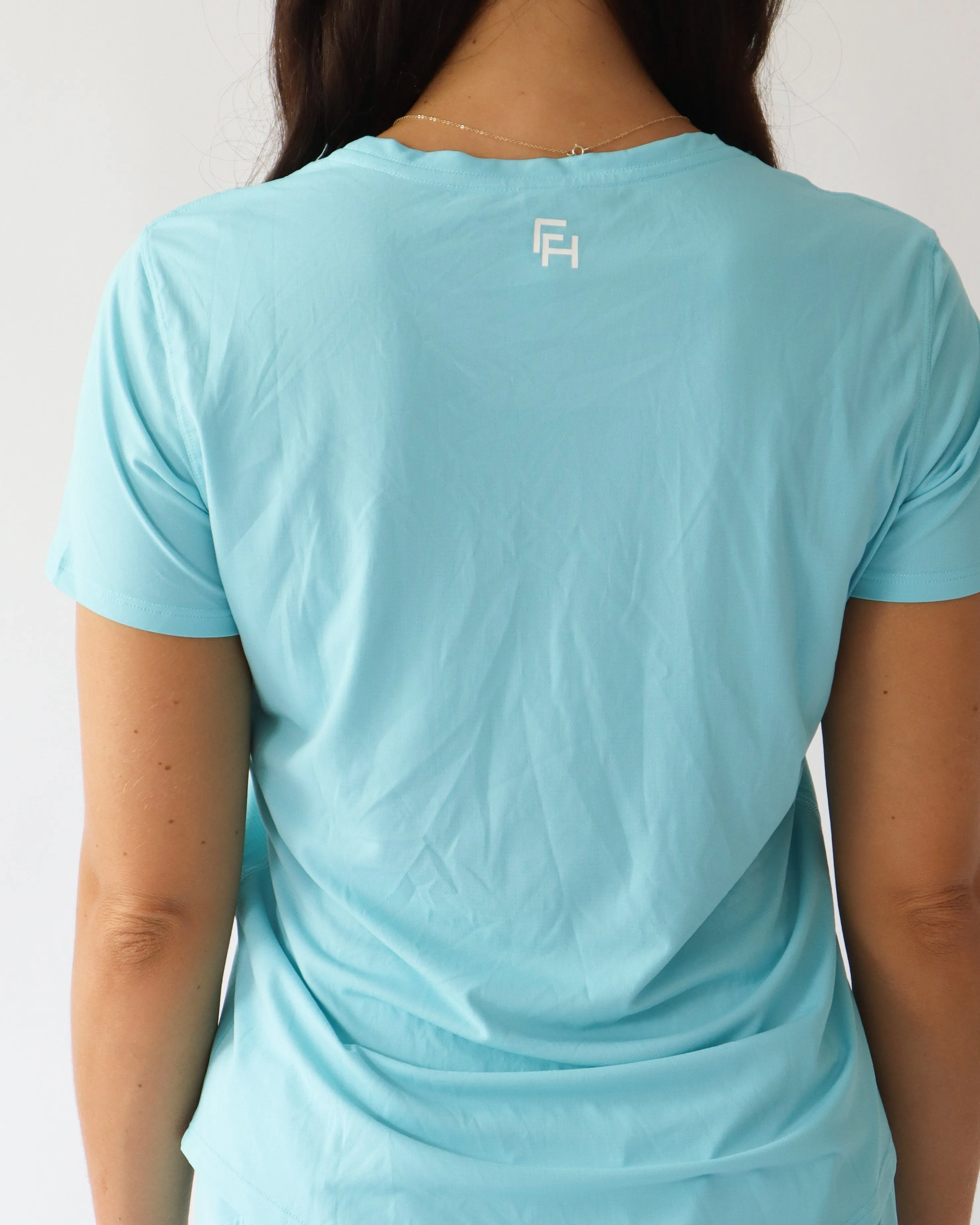 Ultimate Running T-Shirt - Ocean sold by First Health Apparel product image thumbnail 3
