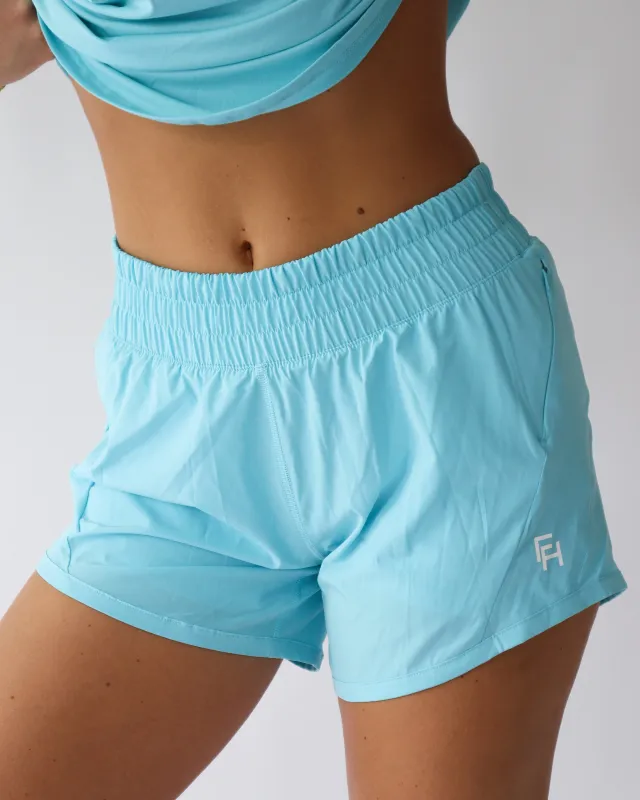Ultimate Running Shorts - Ocean sold by First Health Apparel