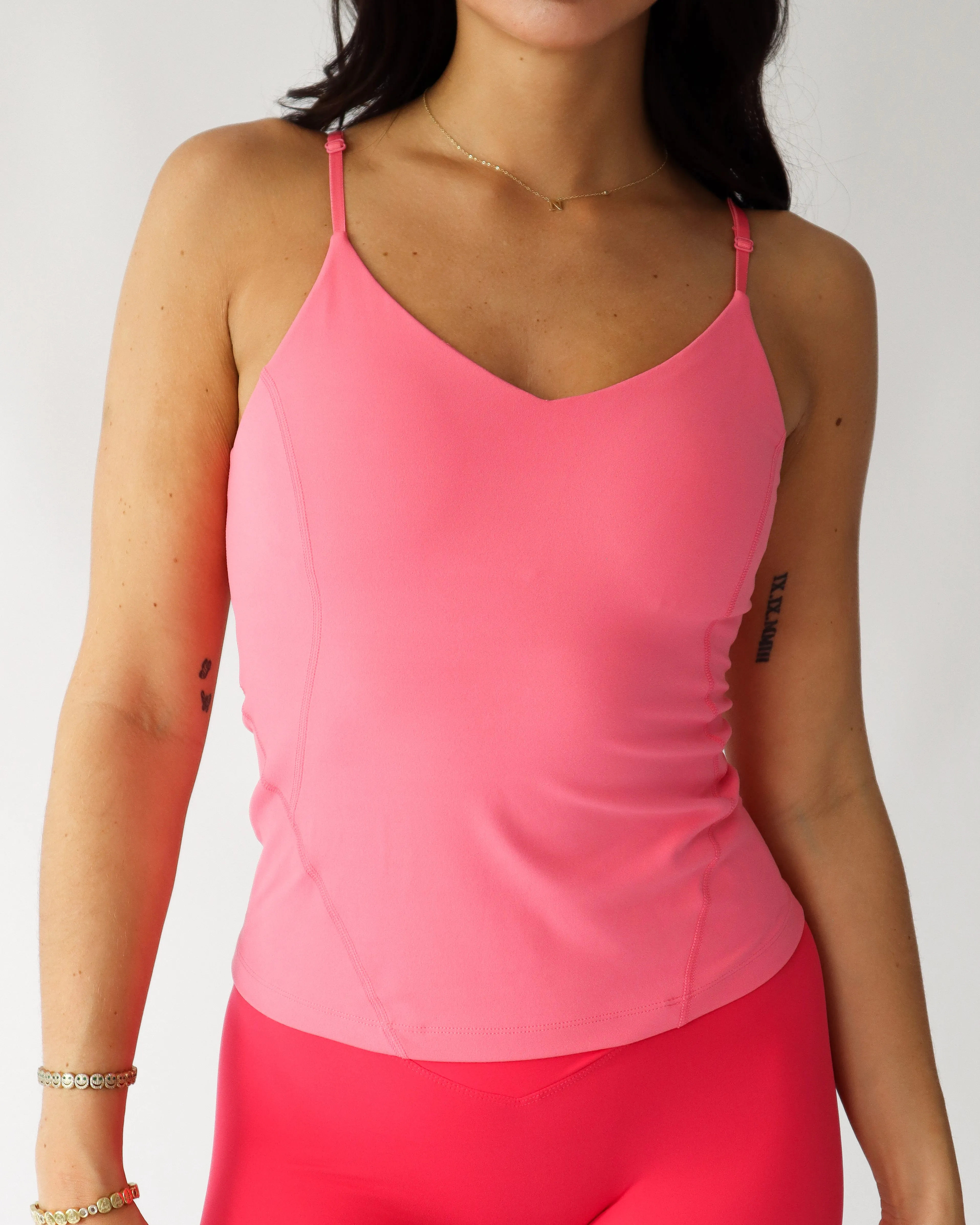 Everyday Camisole Top - Coral sold by First Health Apparel product image thumbnail 3