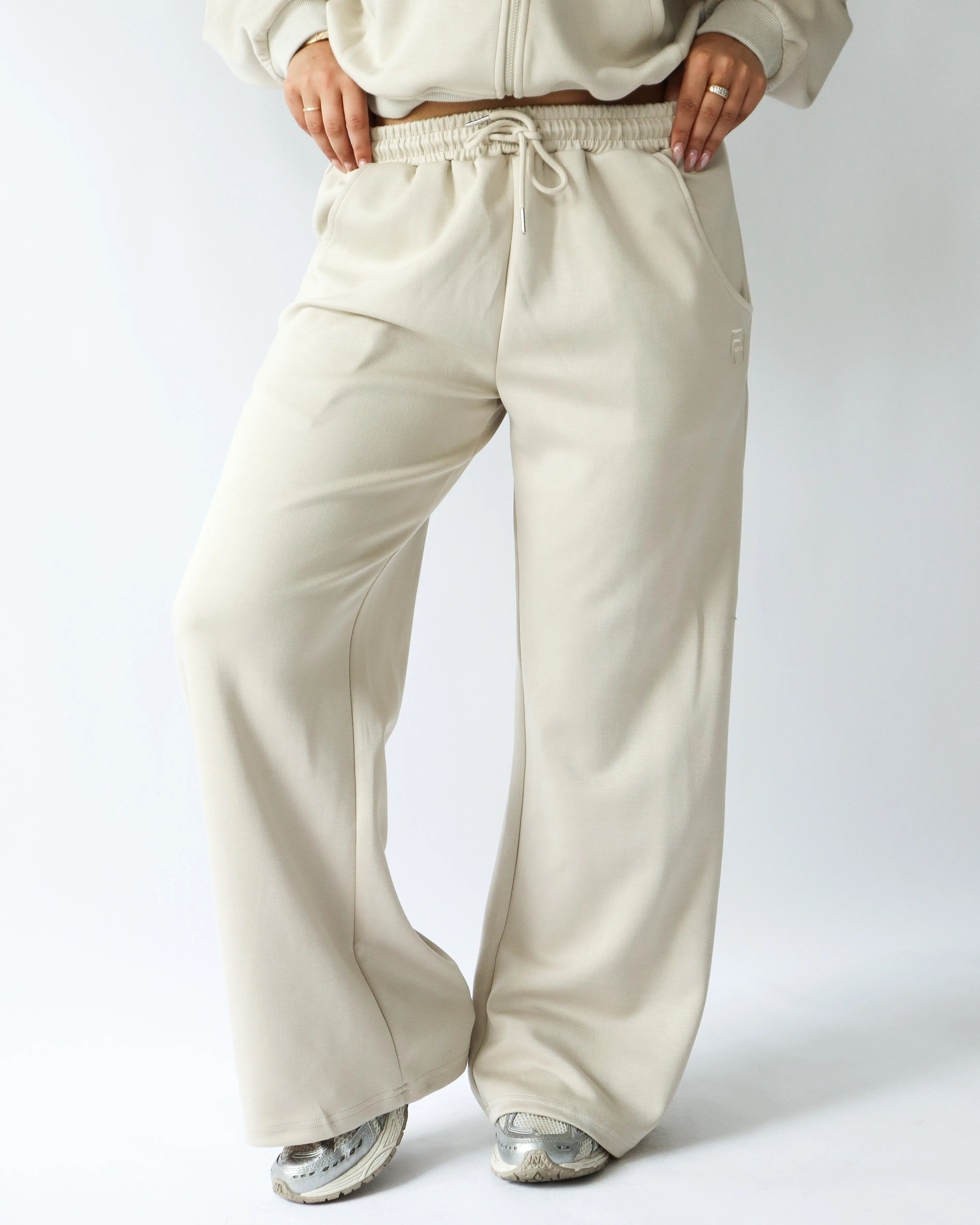 CloudFlex Wide-Leg Pant - Sand sold by First Health Apparel