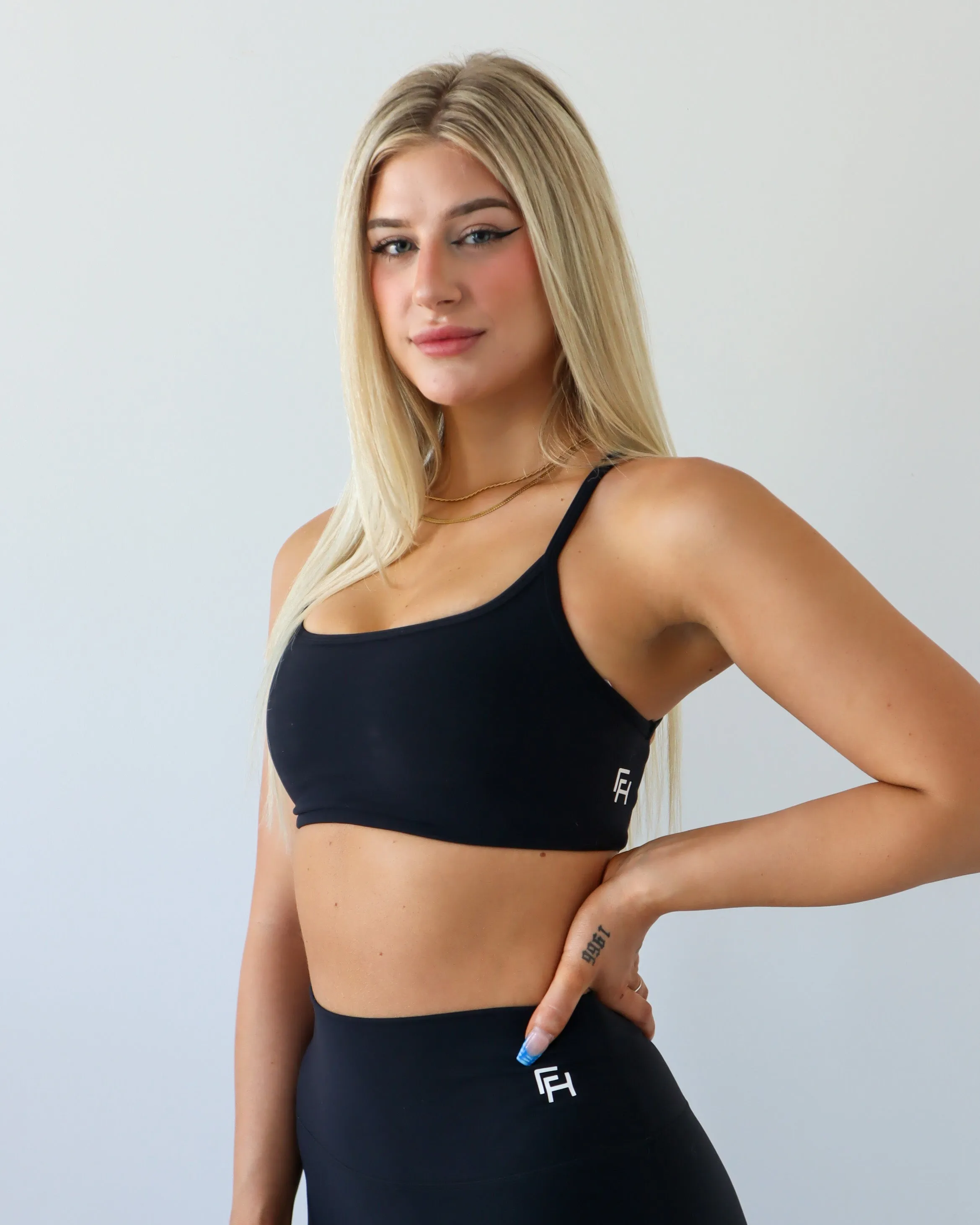 Core Sports Bra - Black sold by First Health Apparel
