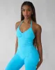 Ascend Halter Tank Top - Aqua sold by First Health Apparel