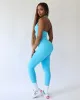 Ascend Halter Tank Top - Aqua sold by First Health Apparel