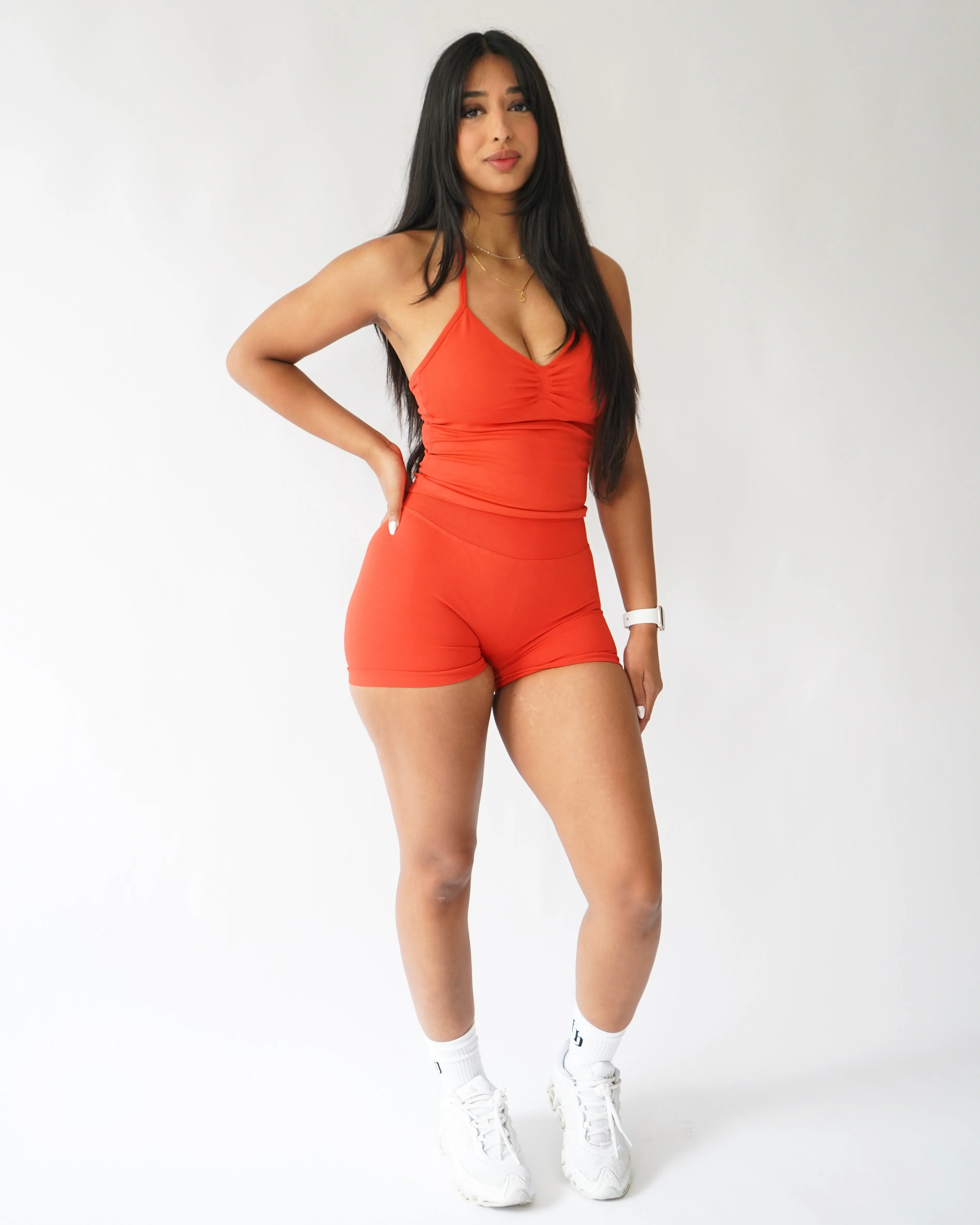 Ascend Halter Tank Top - Poppy sold by First Health Apparel product image thumbnail 4