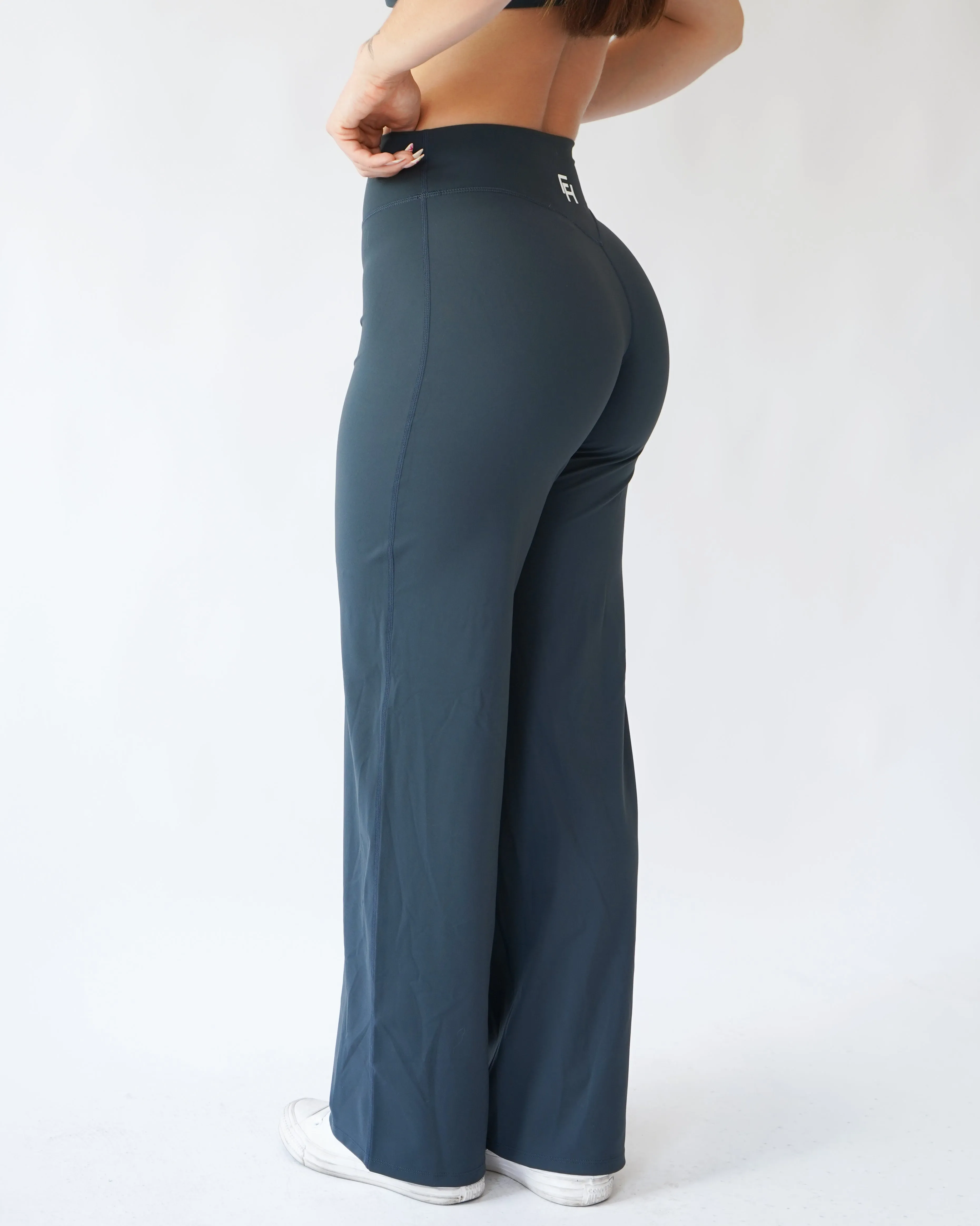 Hatha Straight Leg Pants - Navy sold by First Health Apparel