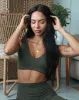 Hatha Sports Bra - Pine sold by First Health Apparel