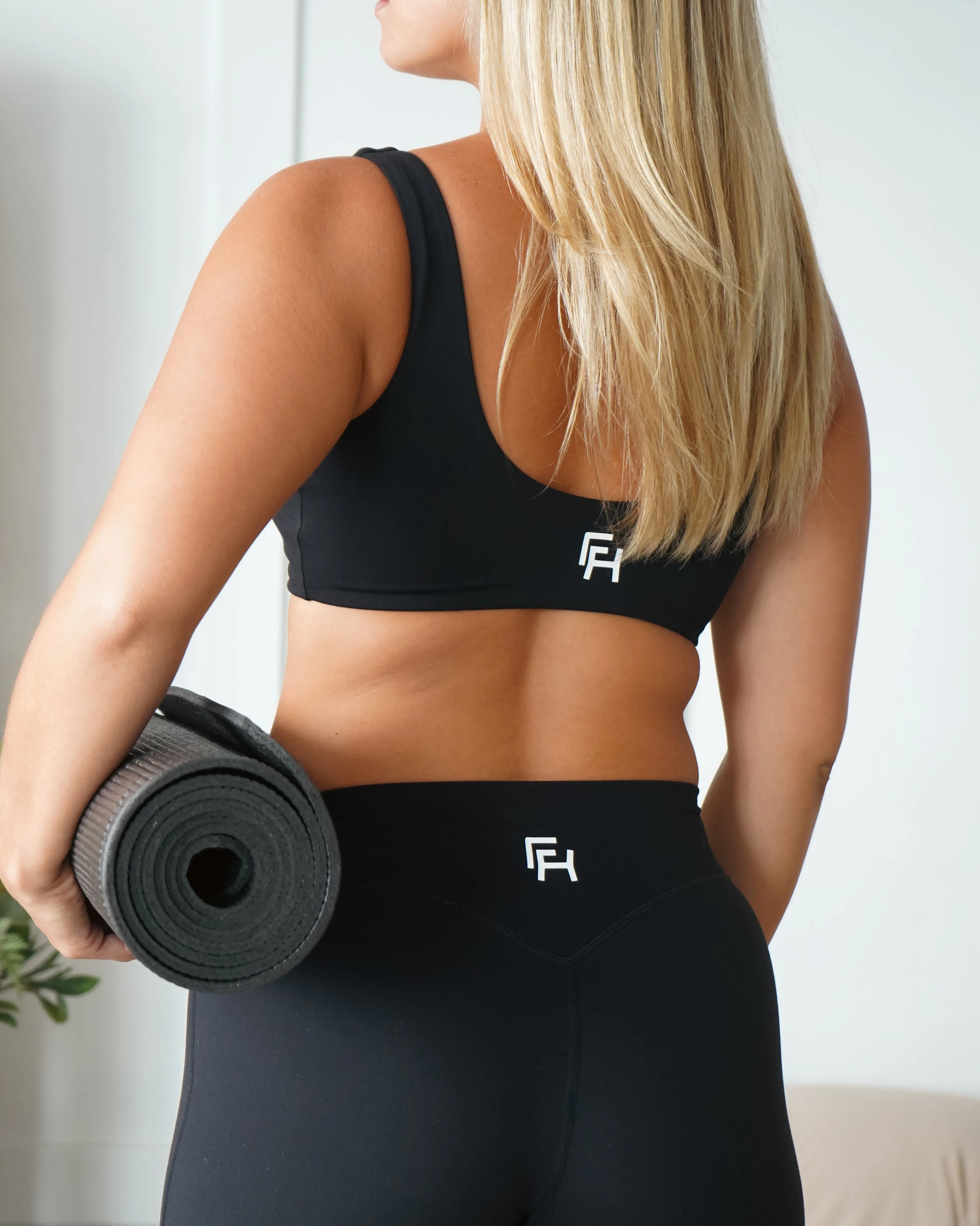 Hatha Sports Bra - Black sold by First Health Apparel product image thumbnail 3