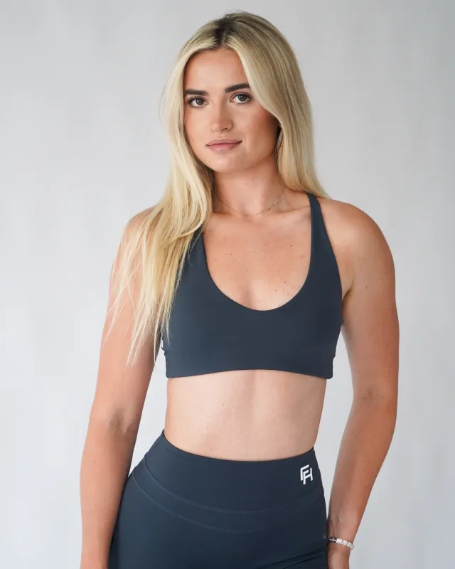Effortless Sports Bra - Stone sold by First Health Apparel