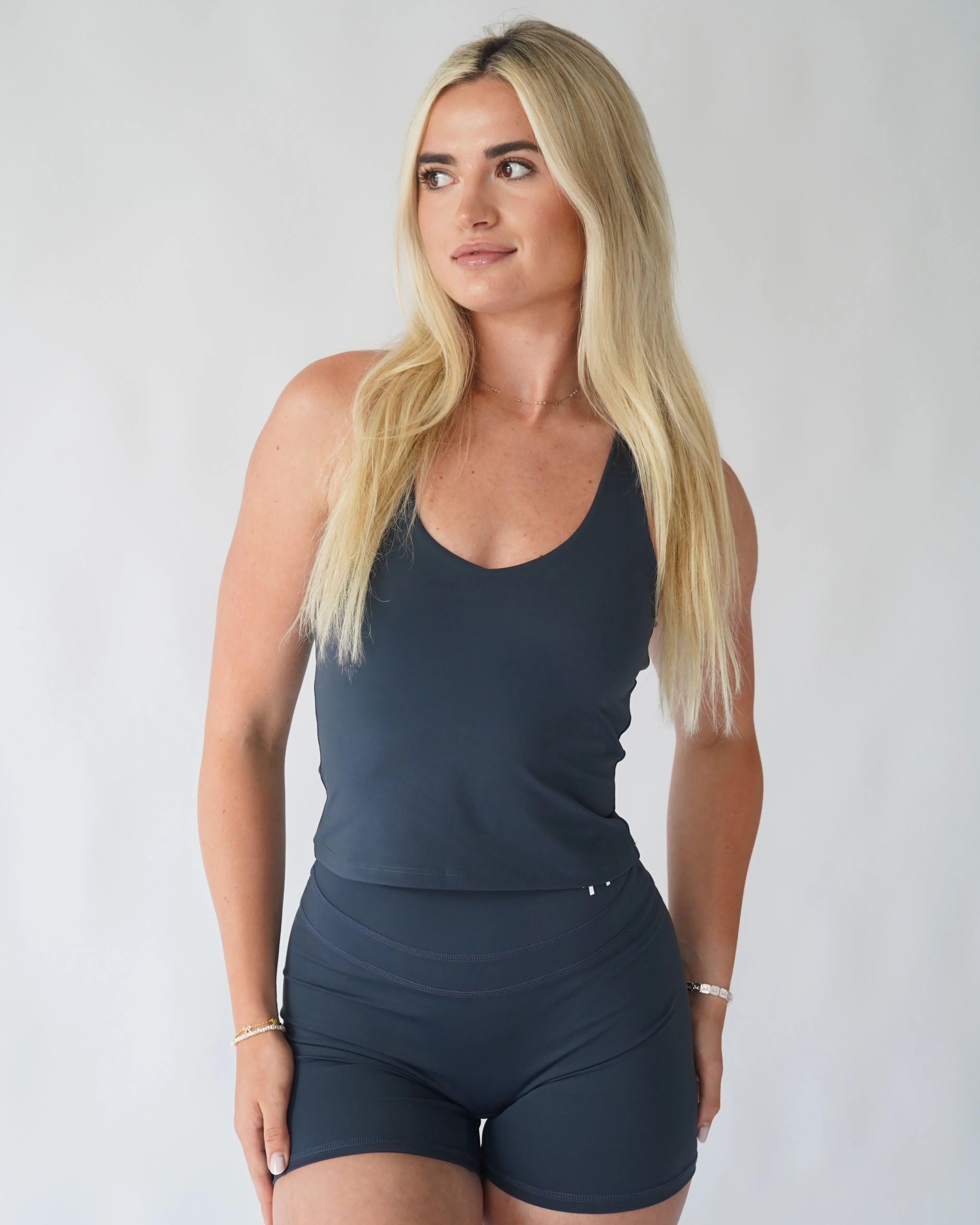 Effortless Adjustable Tank Top - Stone sold by First Health Apparel