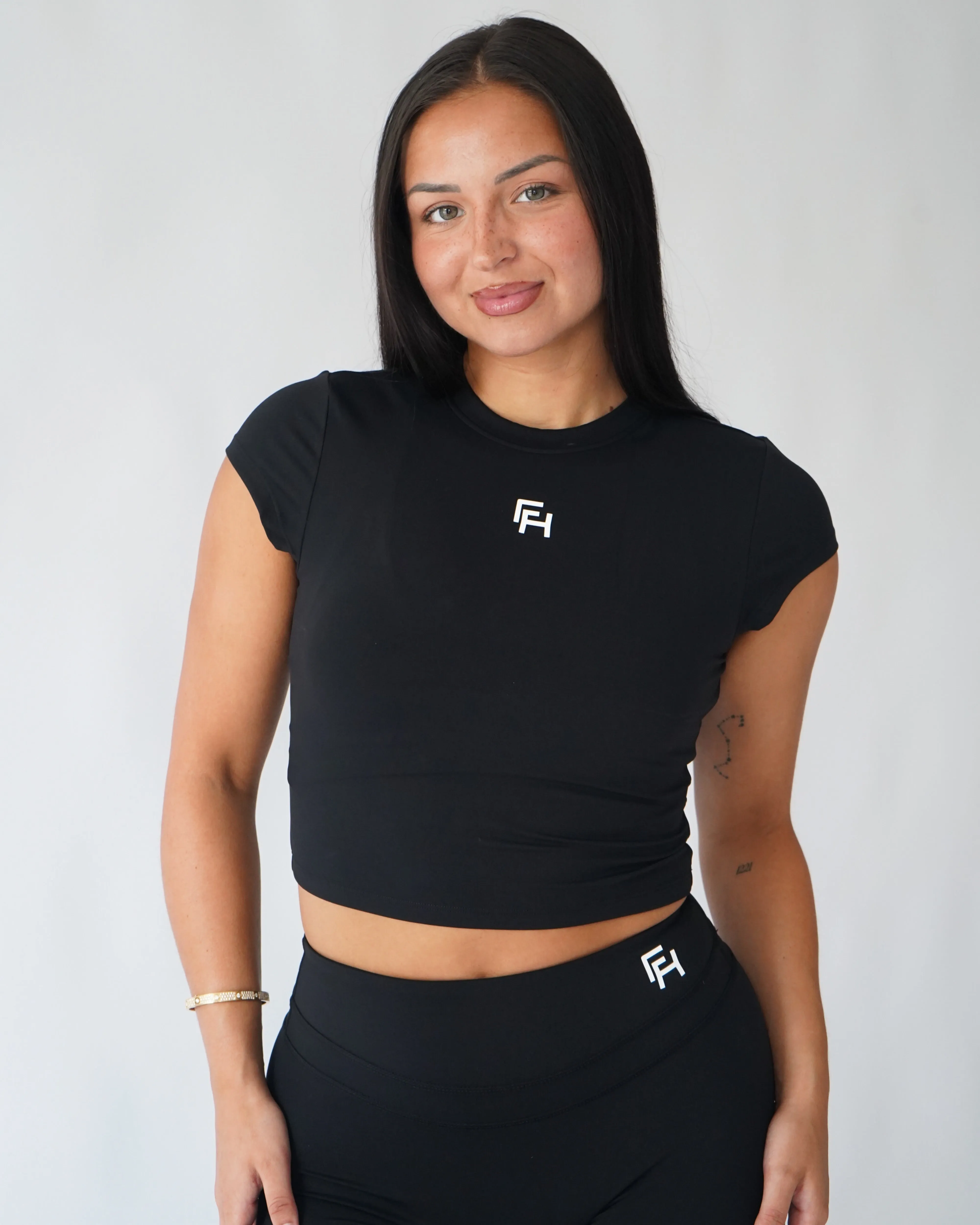 Effortless Tee - Black sold by First Health Apparel