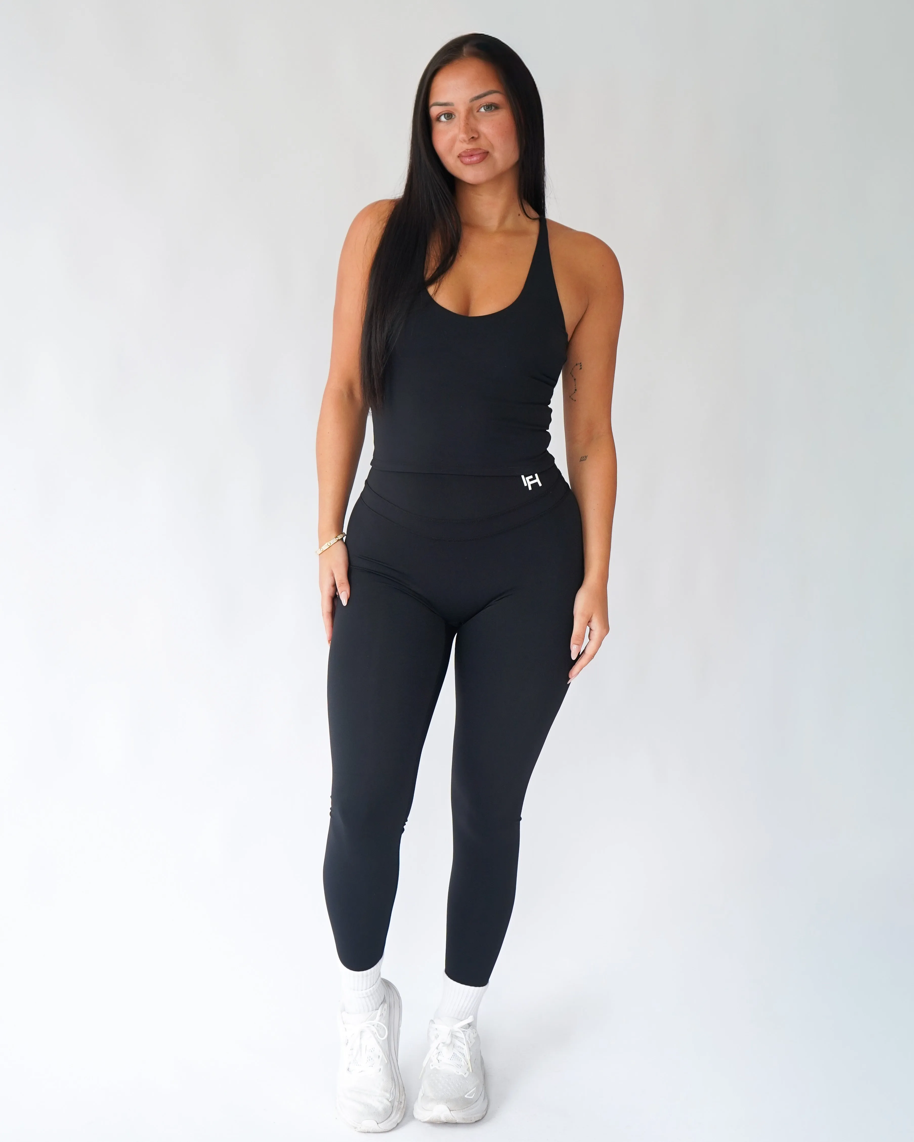 Effortless Adjustable Tank Top - Black sold by First Health Apparel product image thumbnail 3