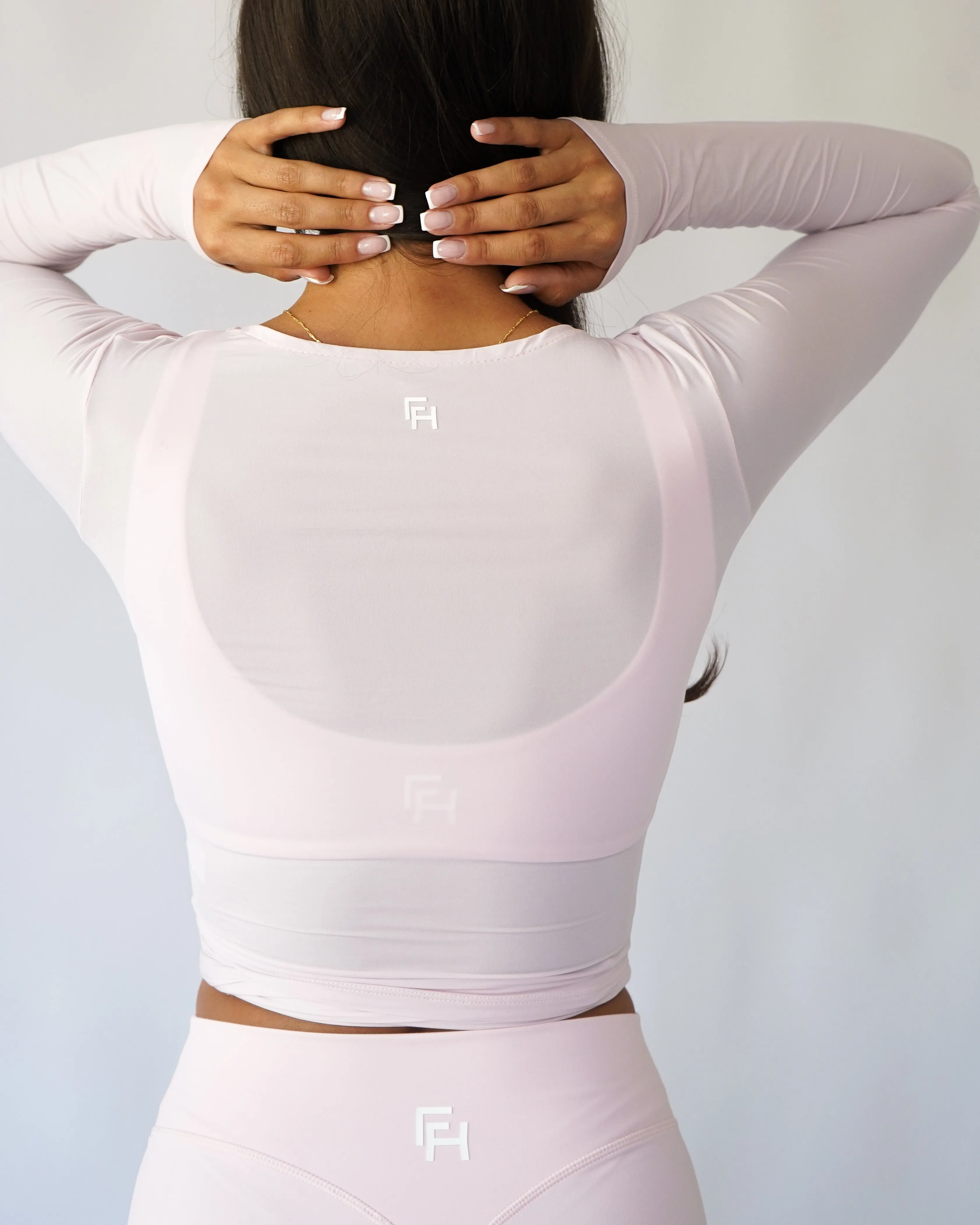 Ballet Wrap Top - Pointe Pink sold by First Health Apparel product image thumbnail 4