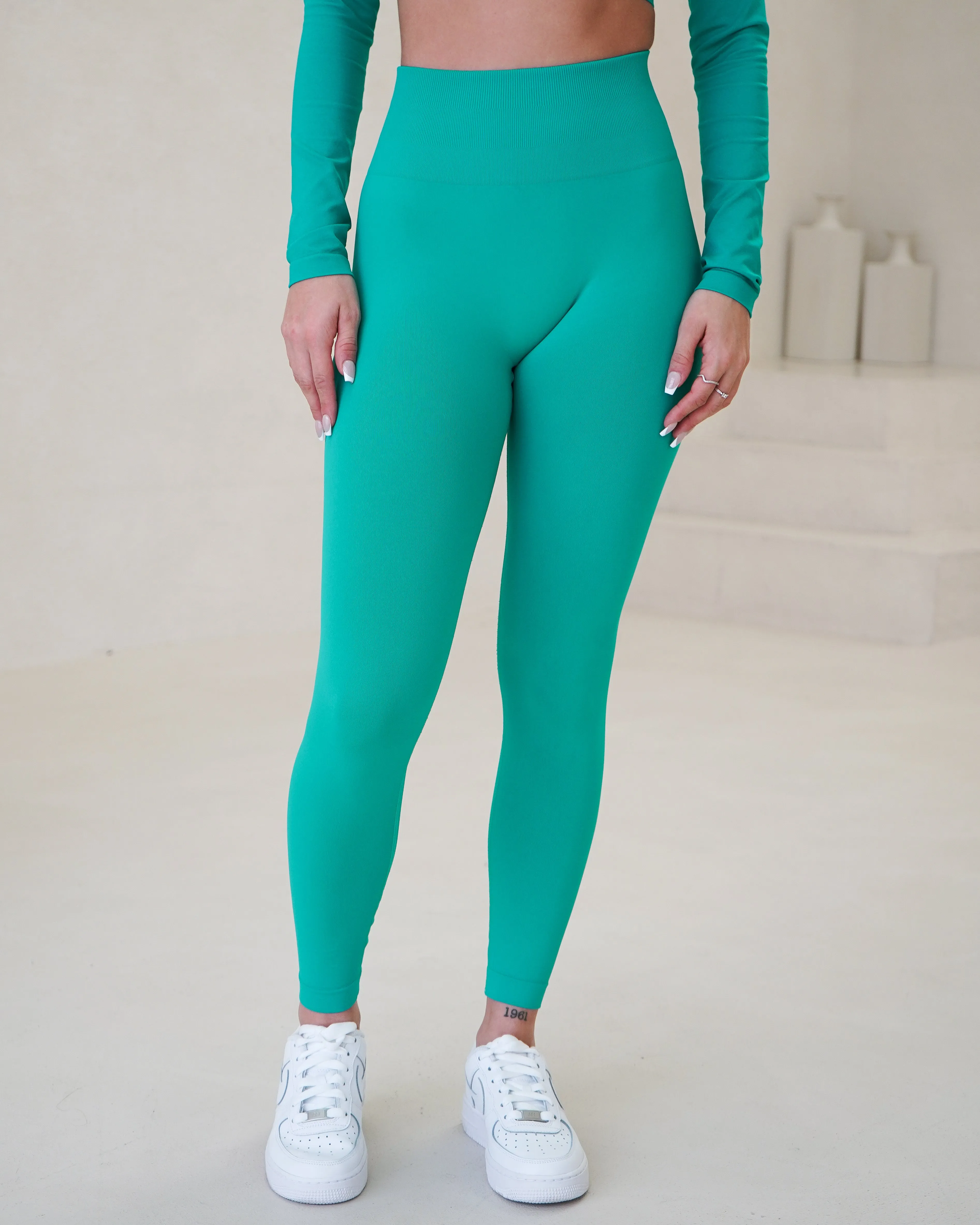 Enhance Leggings 25" - Tiffany sold by First Health Apparel product image thumbnail 3