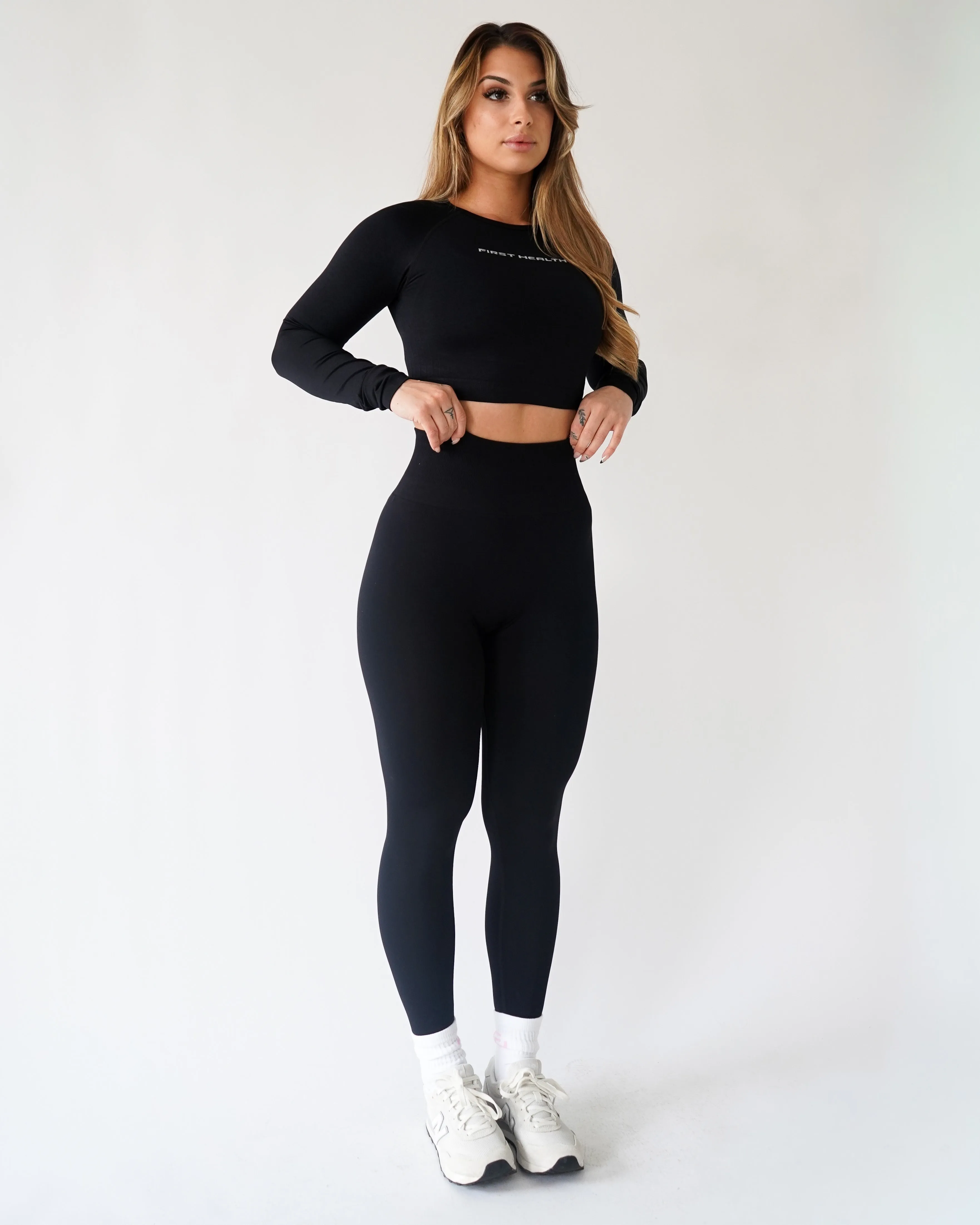 Enhance Leggings 25" - Licorice sold by First Health Apparel product image thumbnail 4