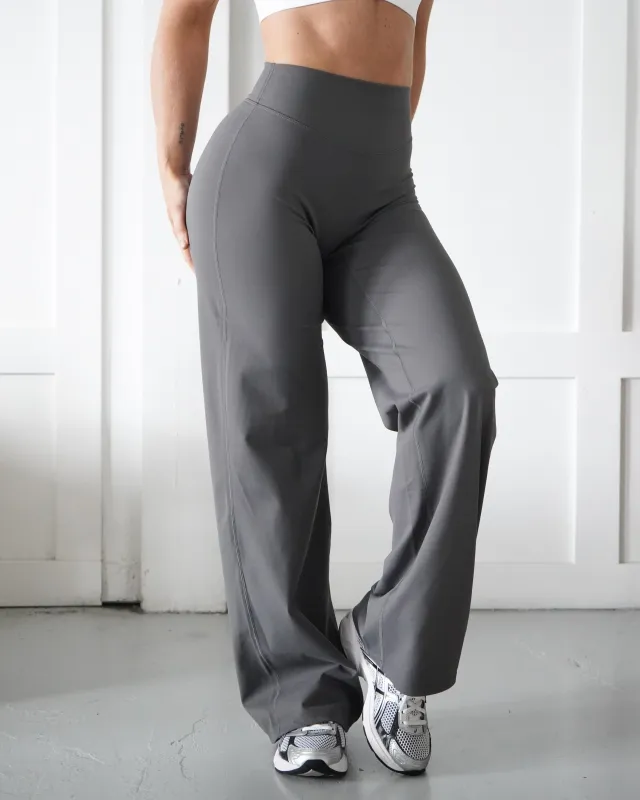 Hatha Straight Leg Pants - Graphite sold by First Health Apparel