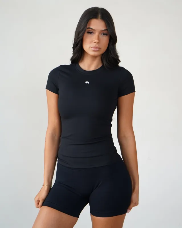 Adapt T-Shirt - Black sold by First Health Apparel