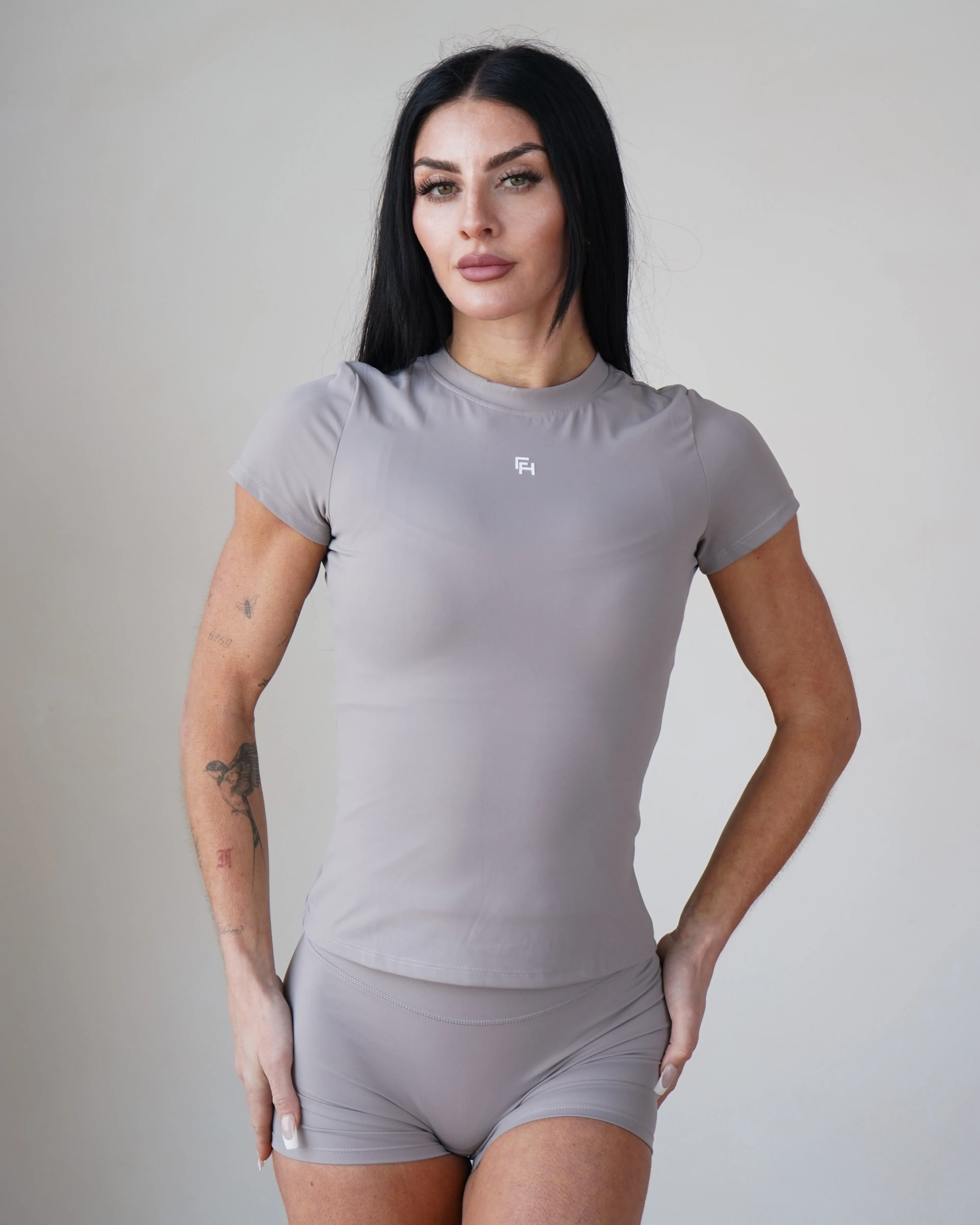 Adapt T-Shirt - Ash sold by First Health Apparel product image thumbnail 4