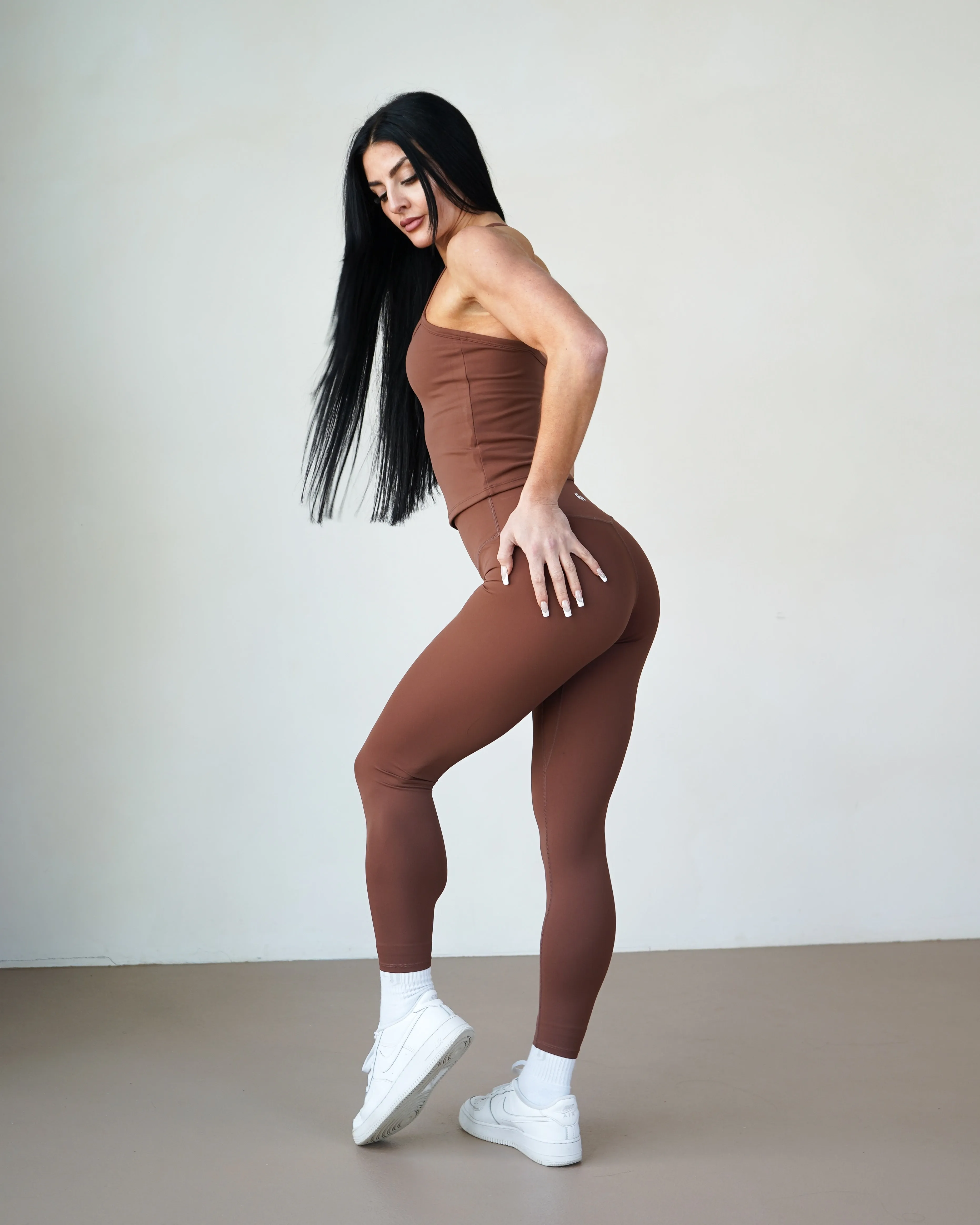 Adapt Leggings - Walnut sold by First Health Apparel product image thumbnail 2