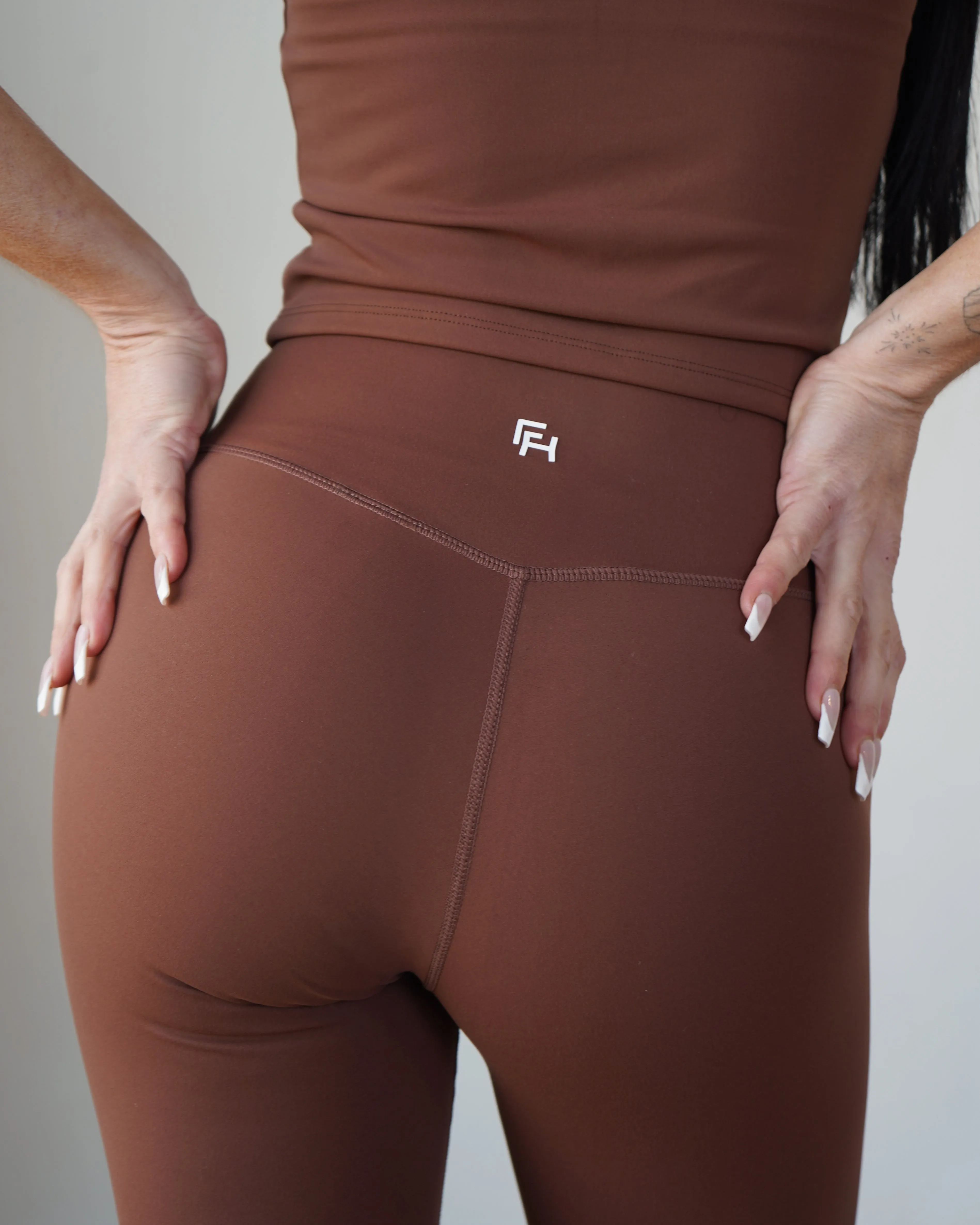 Adapt Leggings - Walnut sold by First Health Apparel product image thumbnail 3