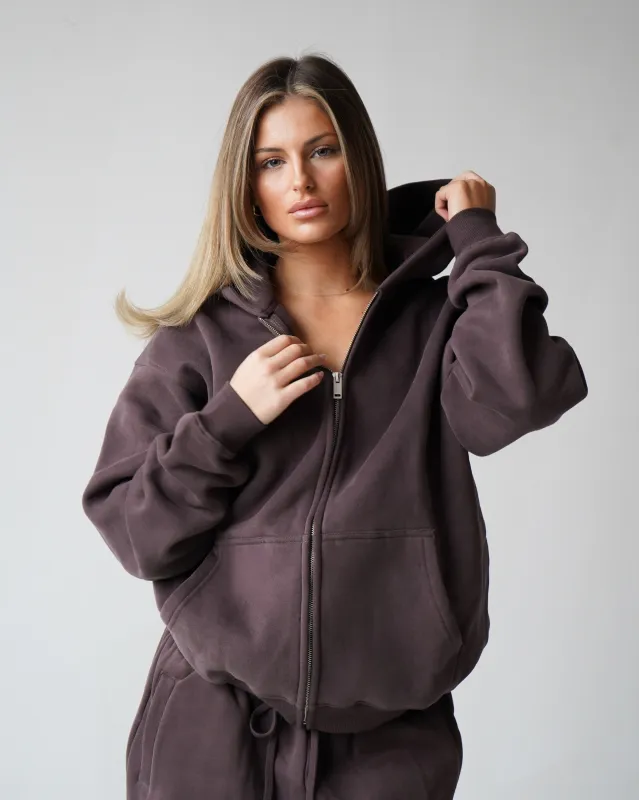 Reset Zip-Up Hoodie - Teddy sold by First Health Apparel