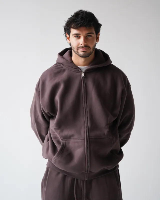 Reset Zip-Up Hoodie - Teddy sold by First Health Apparel