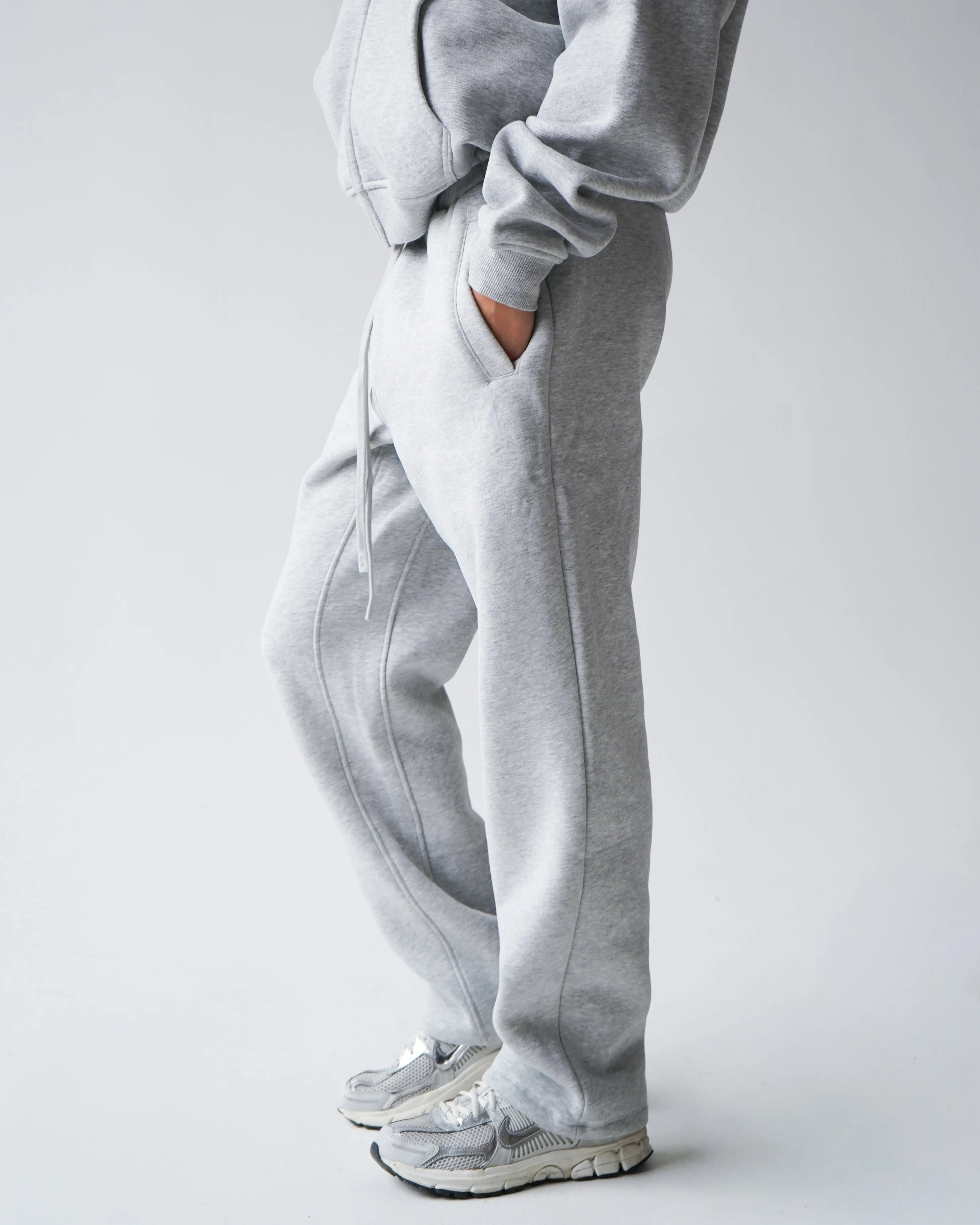 Reset Straight-Leg Sweatpants - Heather Gray sold by First Health Apparel product image thumbnail 4