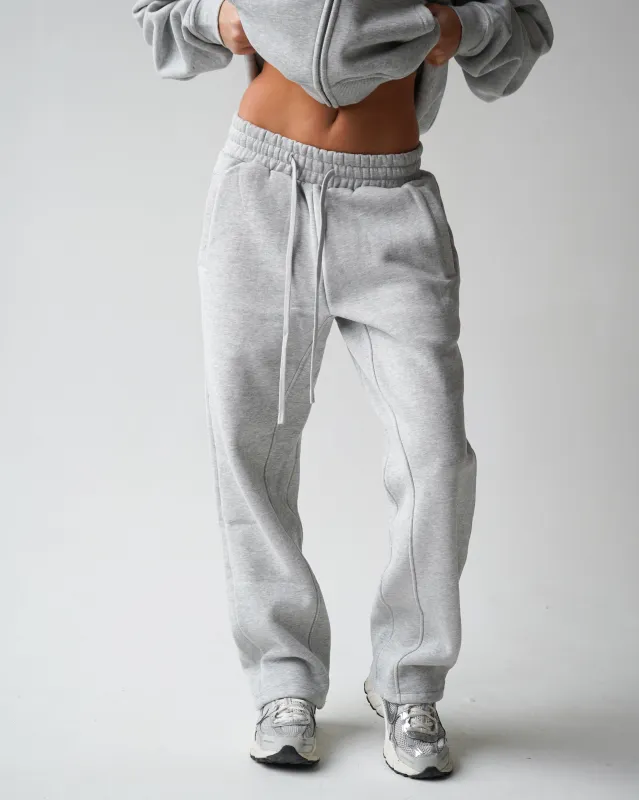 Reset Straight-Leg Sweatpants - Heather Gray sold by First Health Apparel