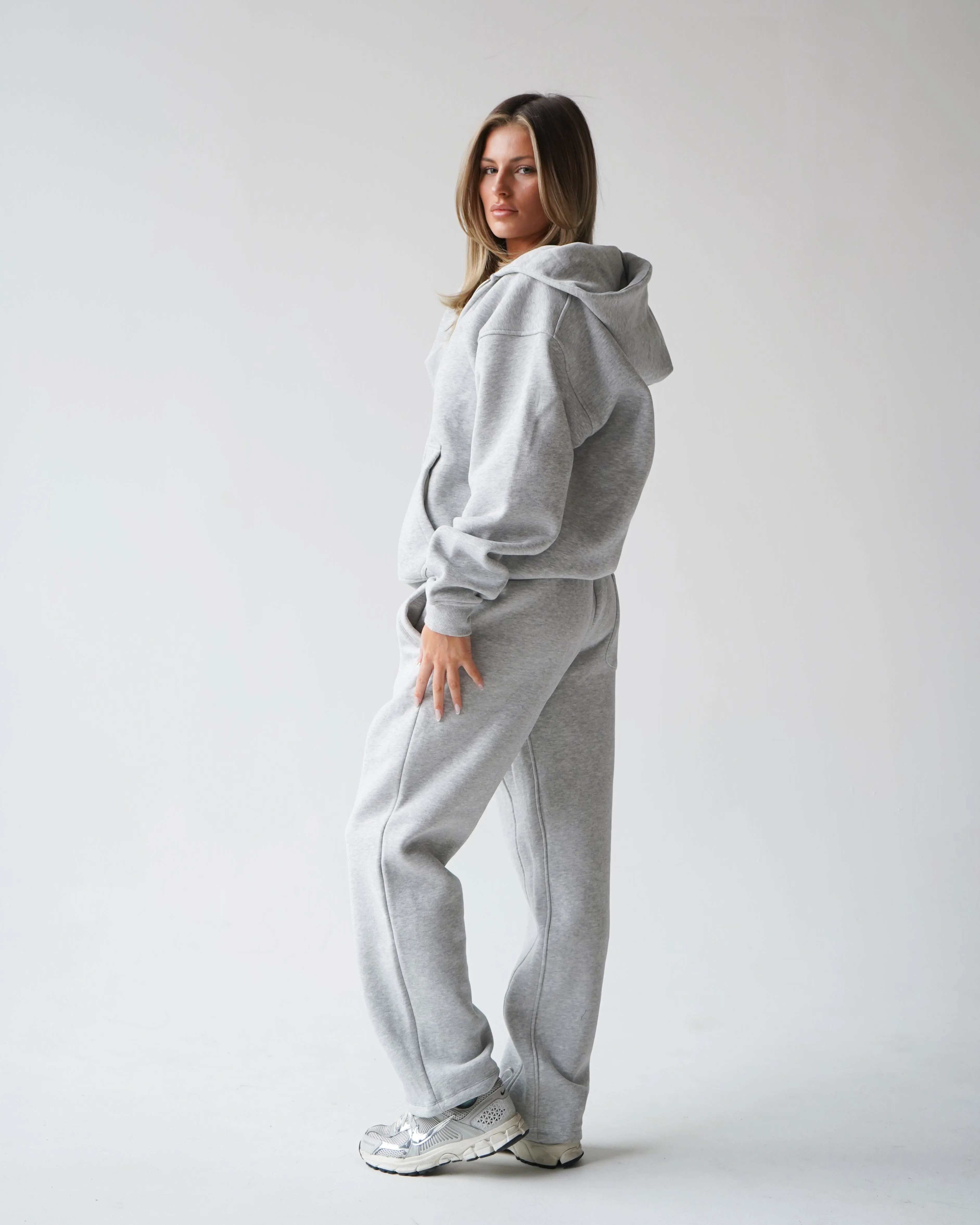Reset Straight-Leg Sweatpants - Heather Gray sold by First Health Apparel product image thumbnail 2