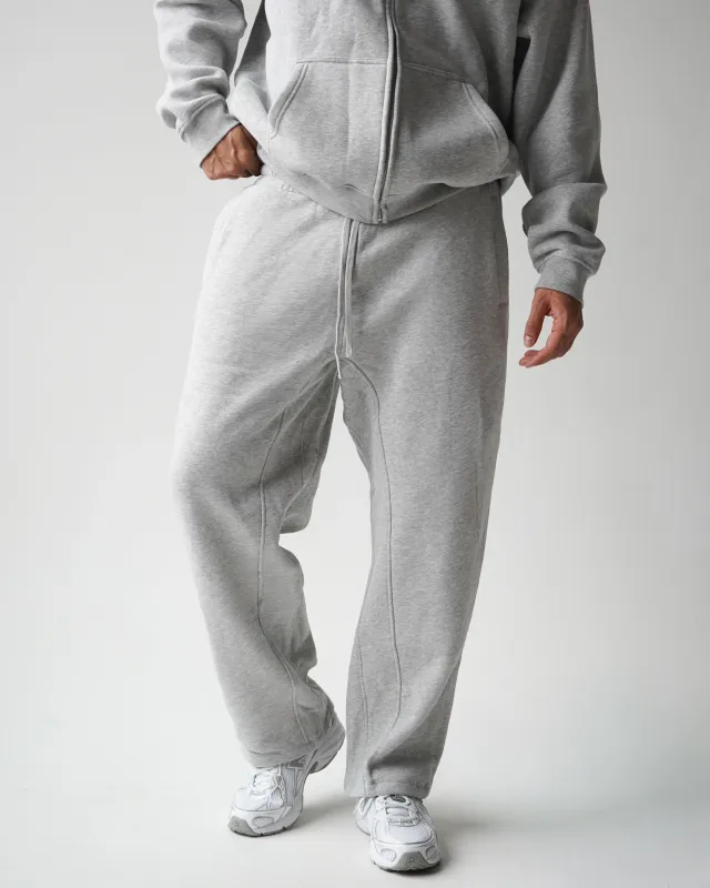 Reset Straight-Leg Sweatpants - Heather Gray sold by First Health Apparel