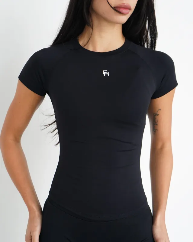 Ascend T-Shirt - Black made by First Health Apparel