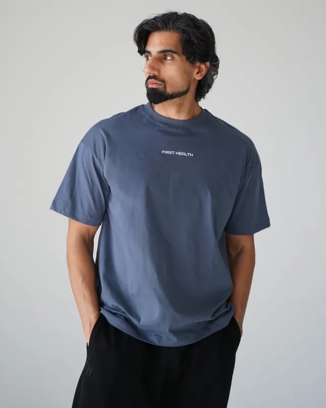 Comfort Tee - Vintage Navy made by First Health Apparel