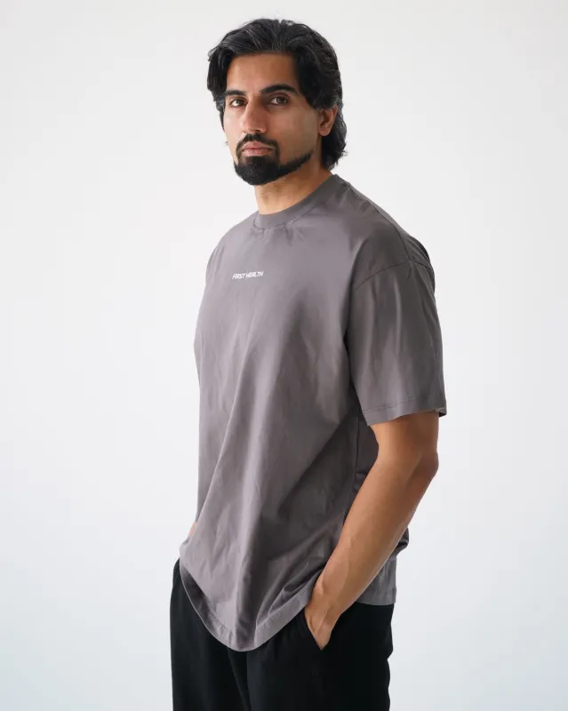 Comfort Tee - Graphite made by First Health Apparel