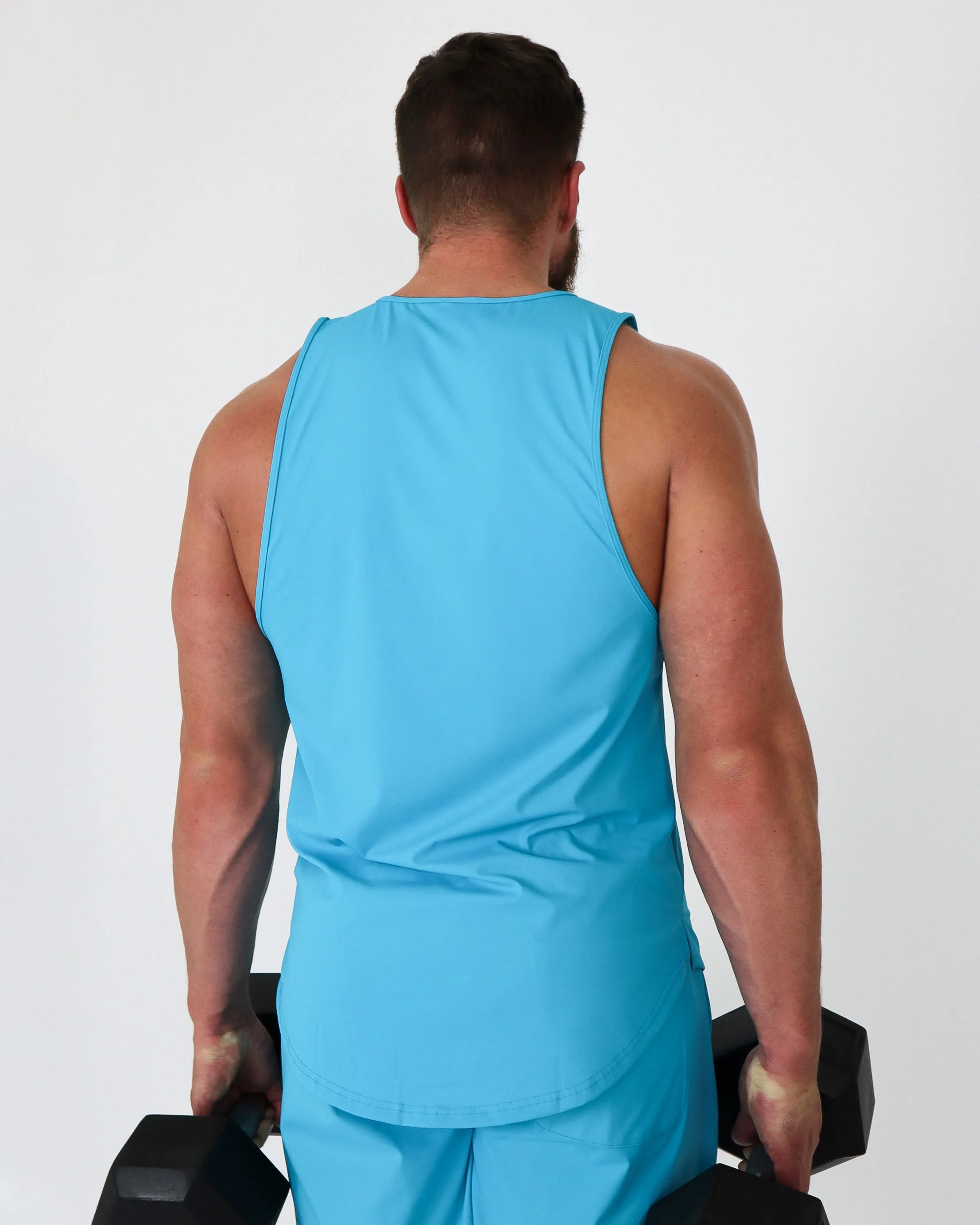Performance Tank Top - Sky sold by First Health Apparel product image thumbnail 2